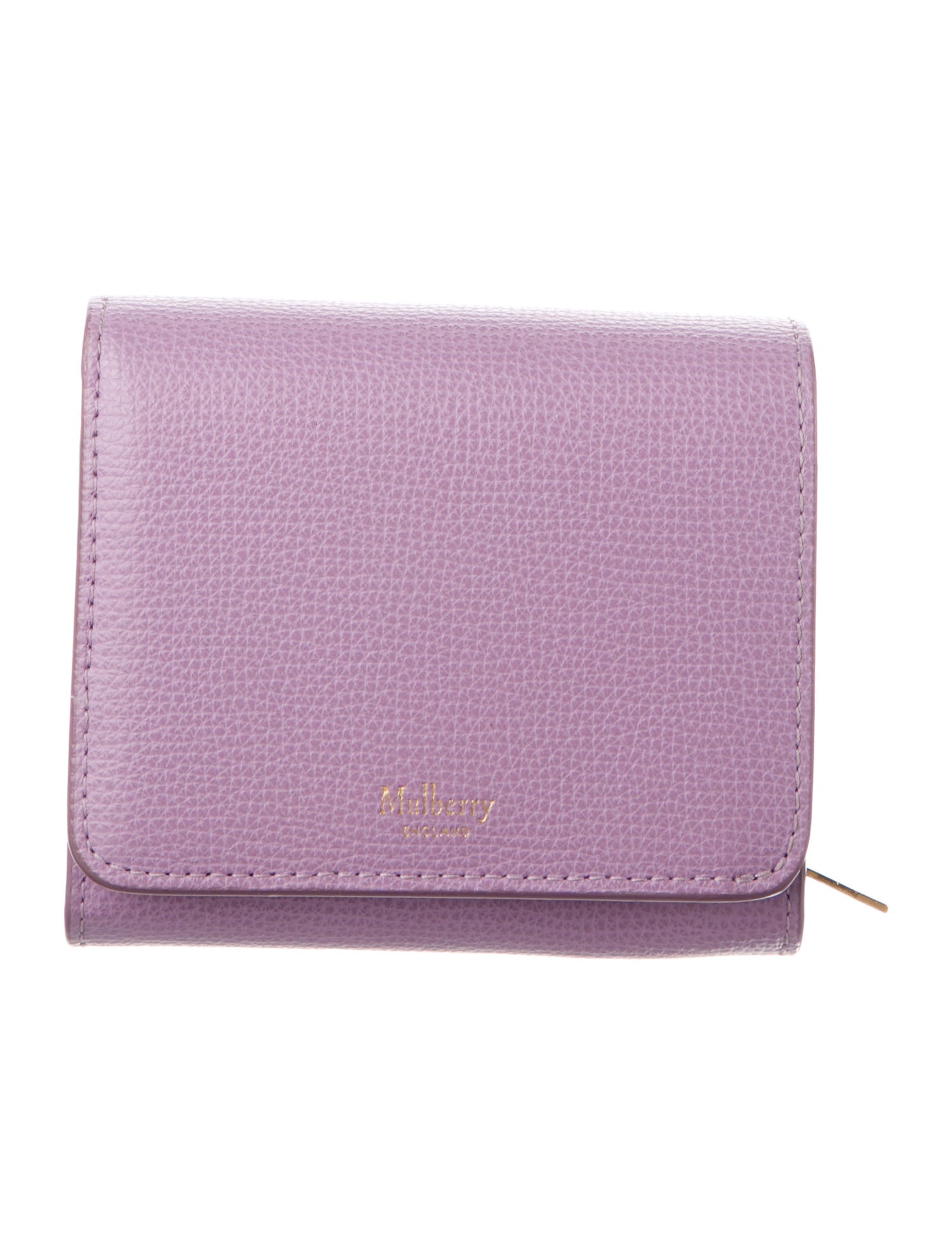 Mulberry Leather Compact Wallet