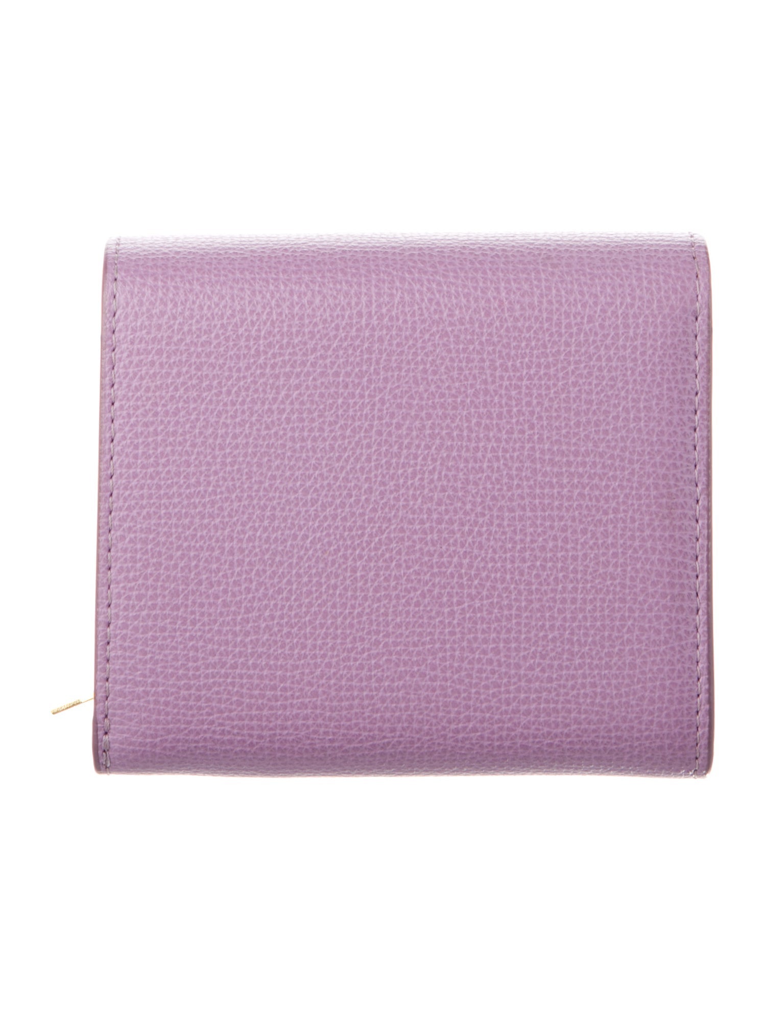 Mulberry Leather Compact Wallet