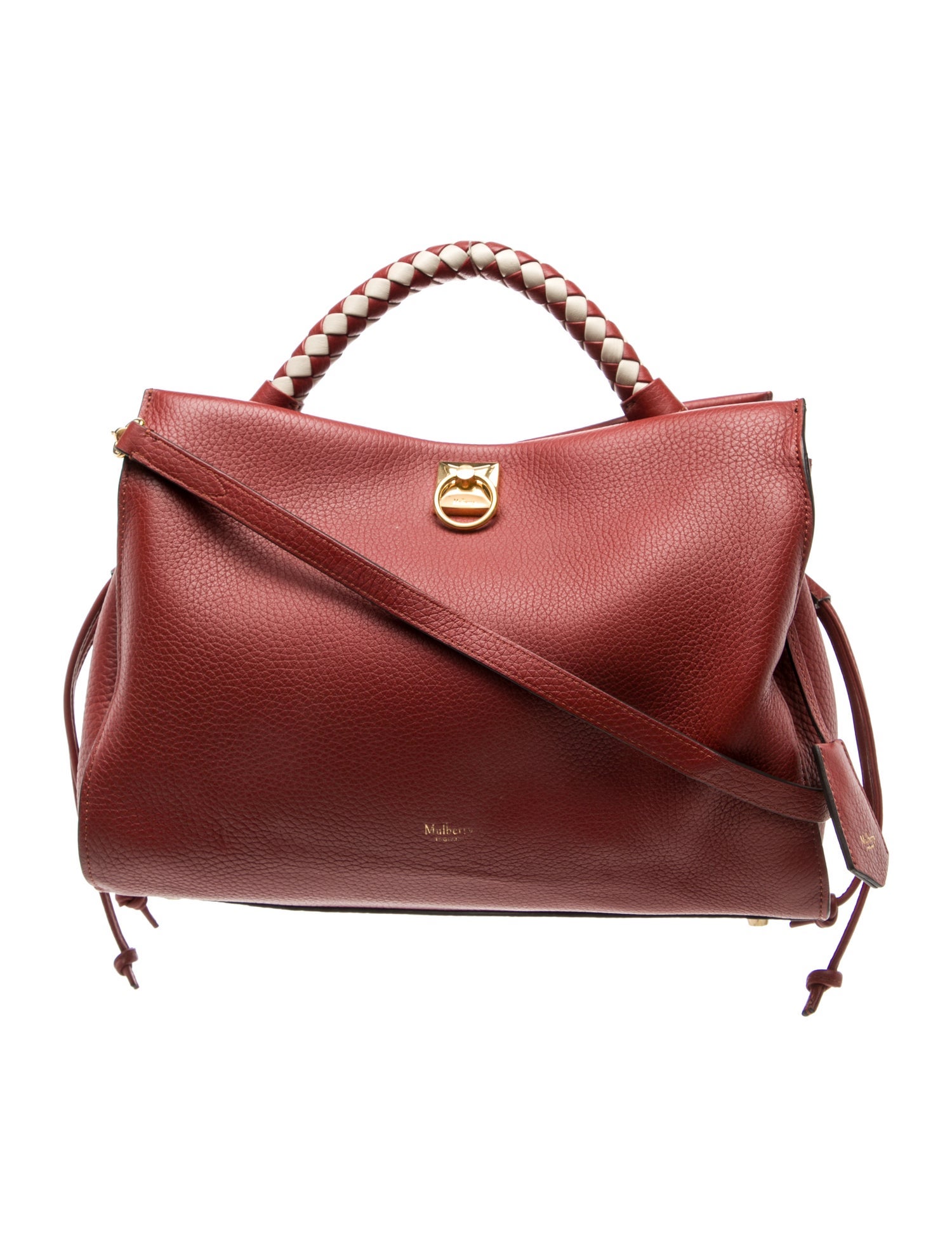 Mulberry Leather Crossbody Bag