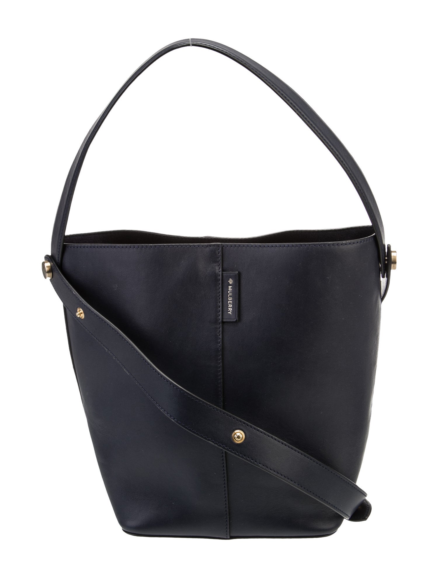 Mulberry Leather Bucket Bag