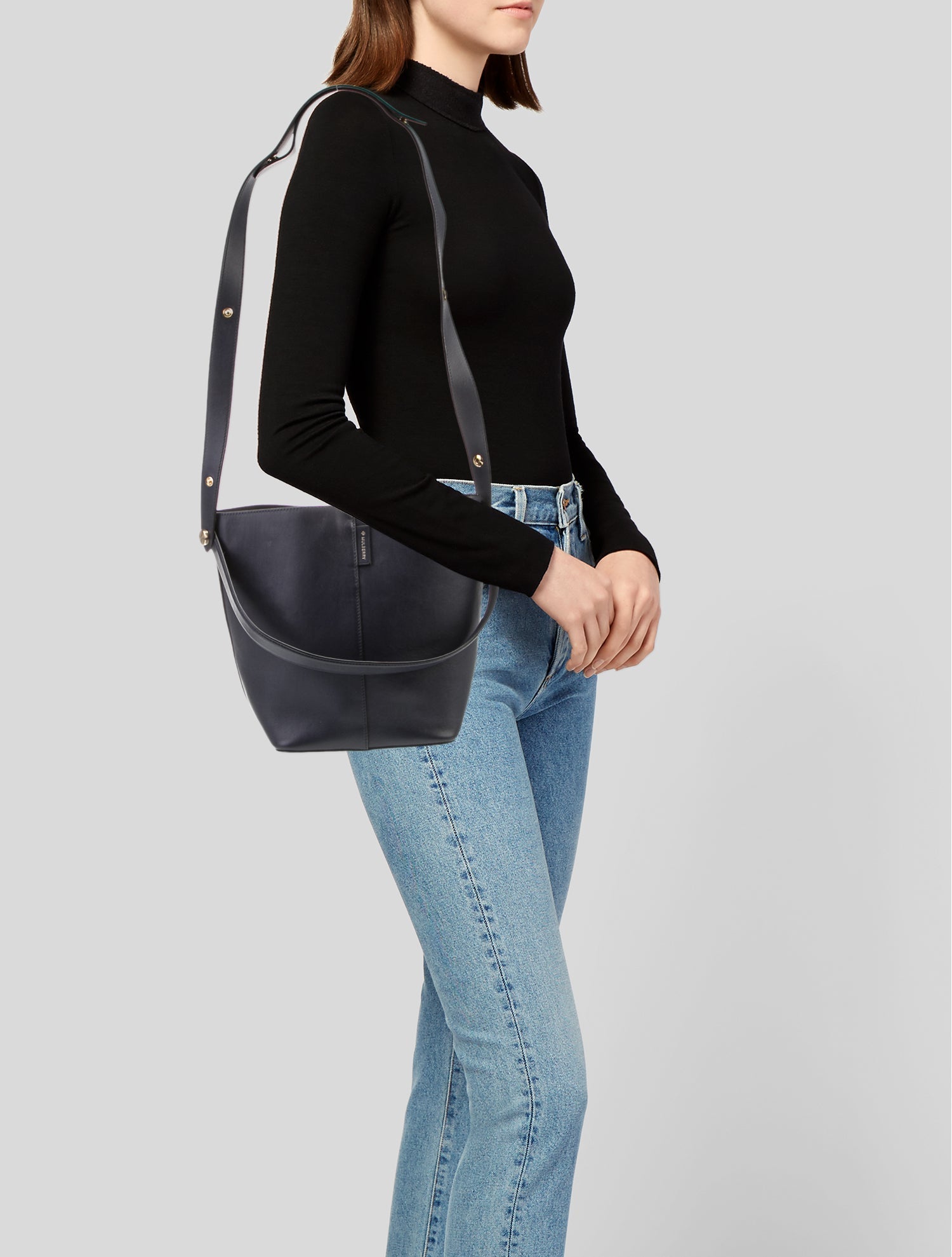 Mulberry Leather Bucket Bag