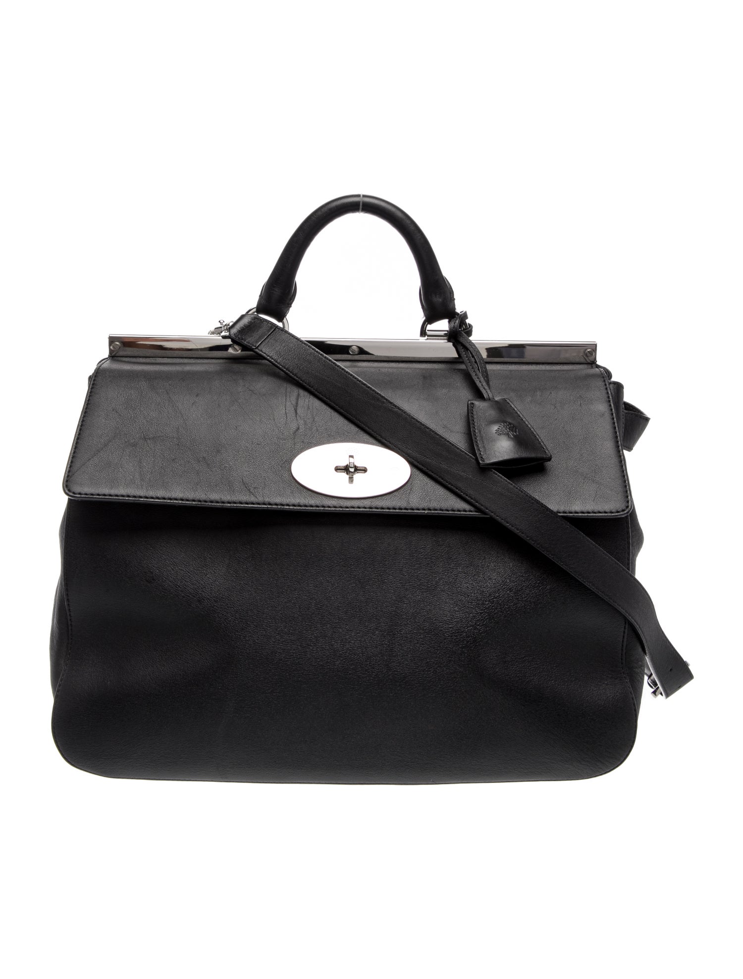 Mulberry Leather Crossbody Bag
