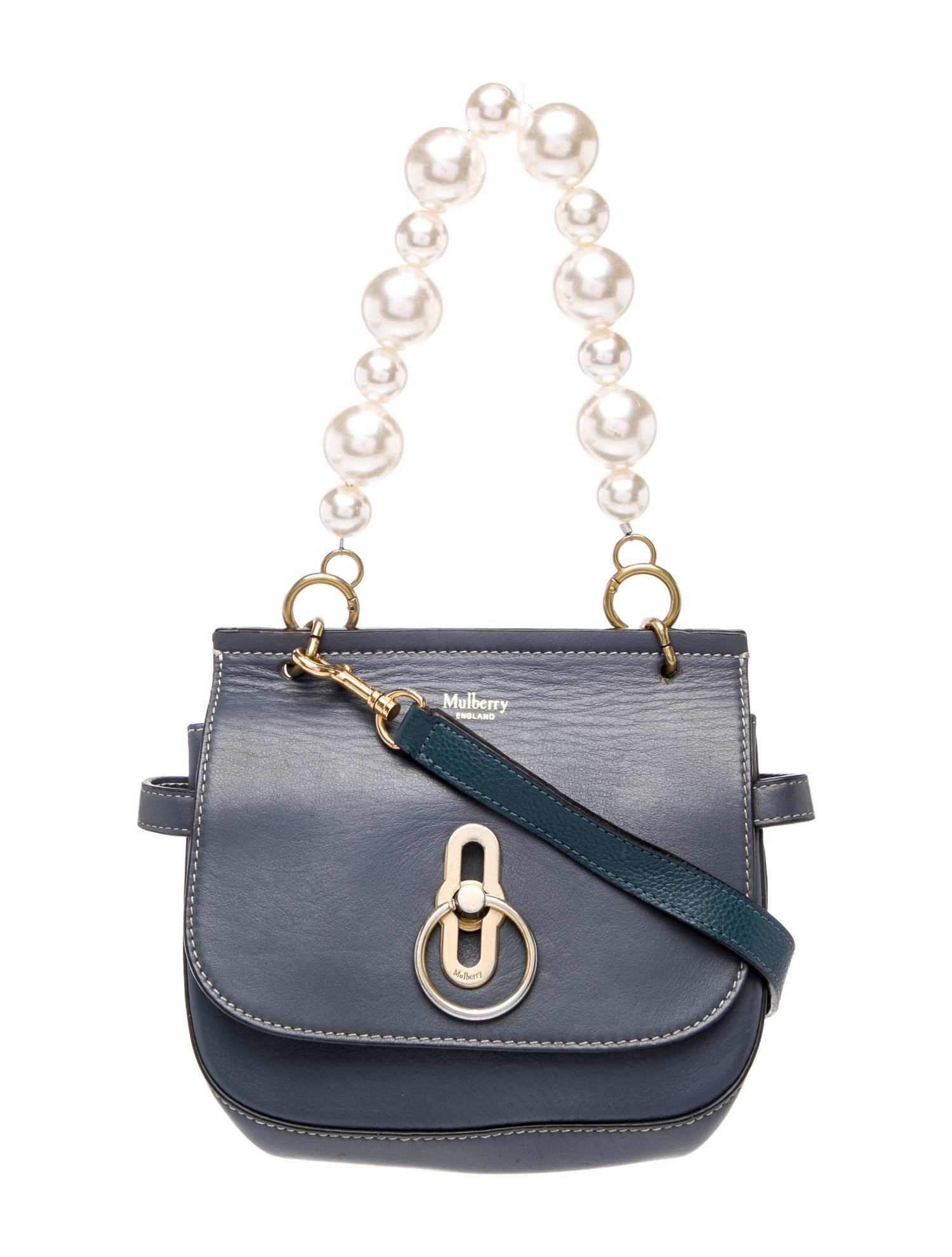 Mulberry Leather Crossbody Bag