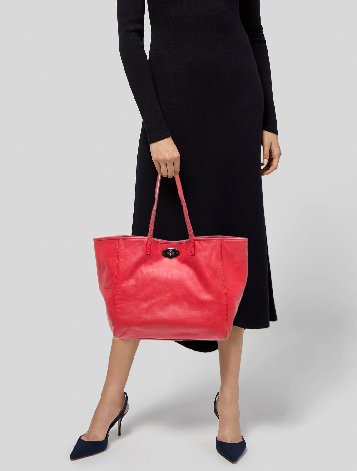 Mulberry Leather Tote