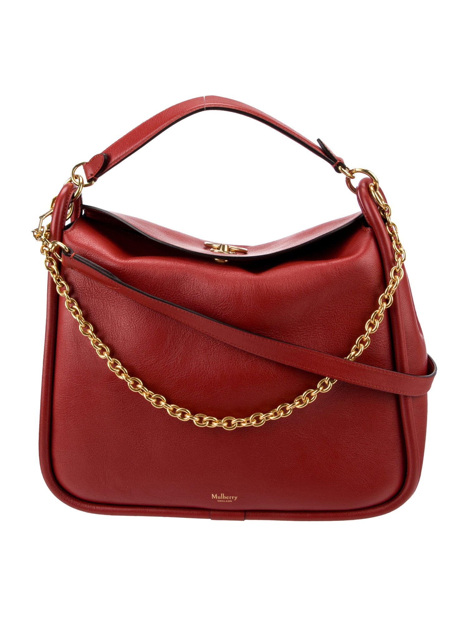 Mulberry Leather Shoulder Bag