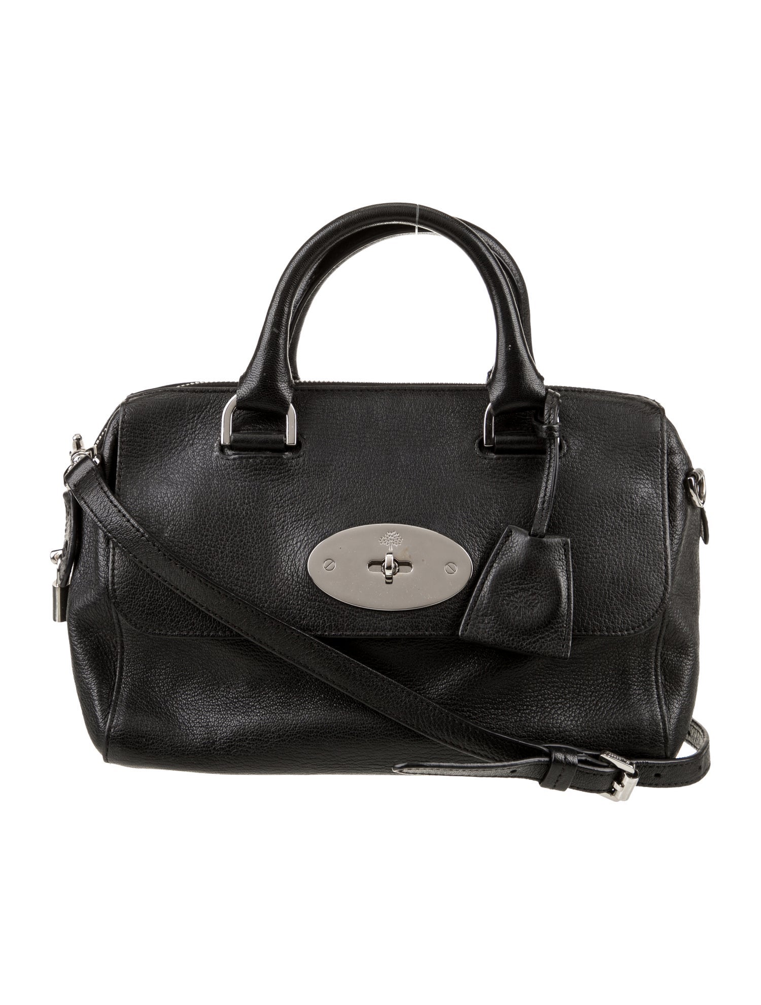 Mulberry Leather Top Handle Bag