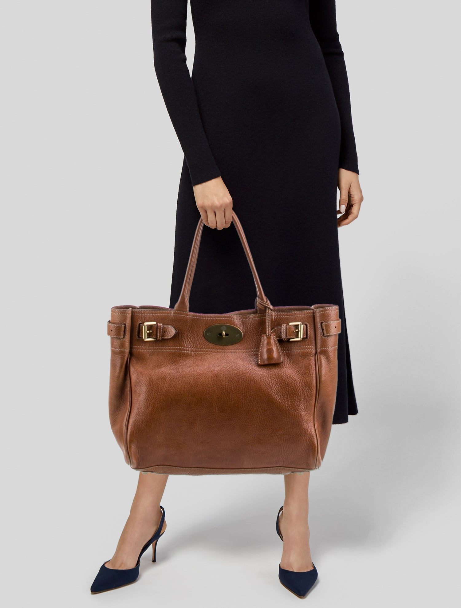 Mulberry Leather Tote