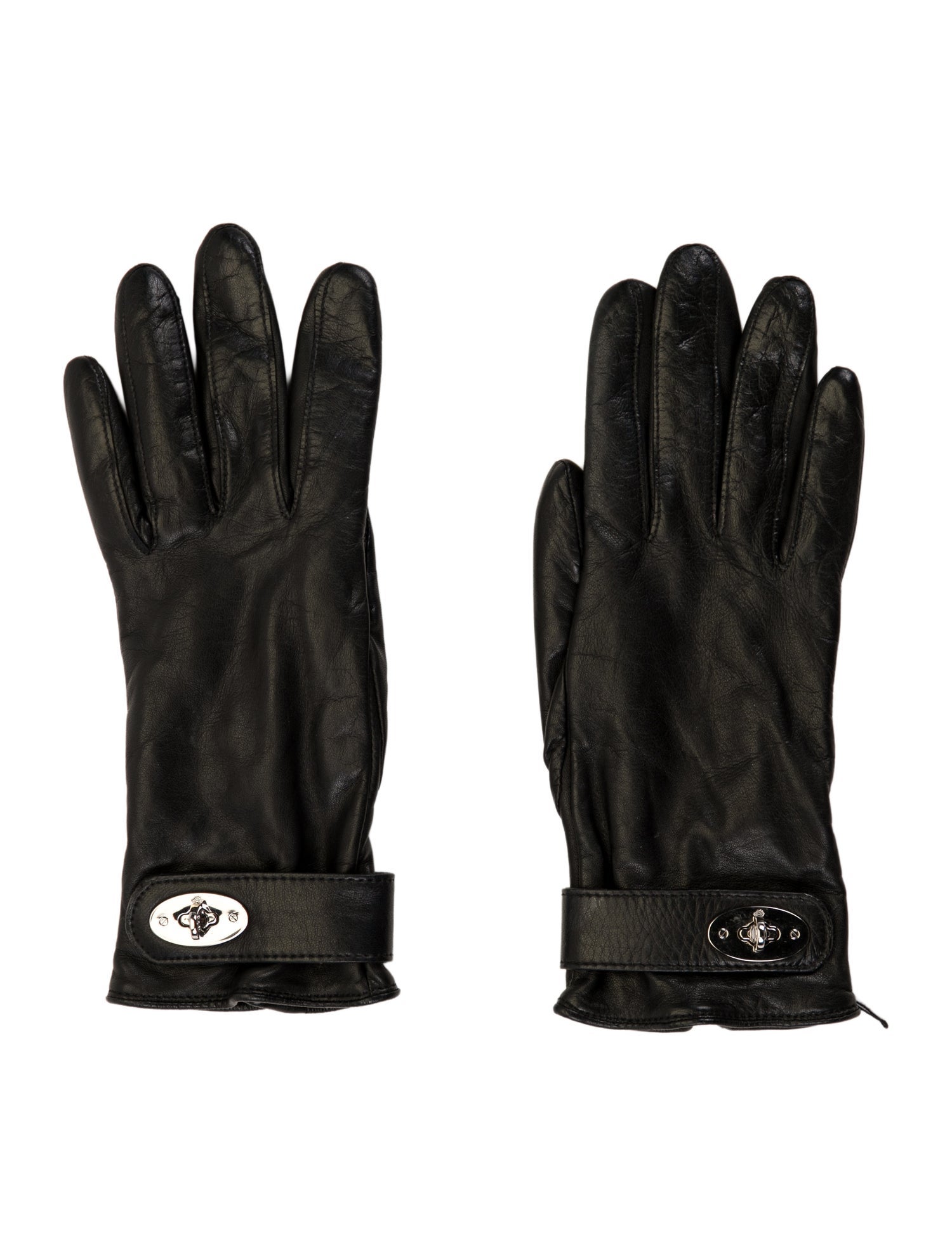 Mulberry Leather Gloves