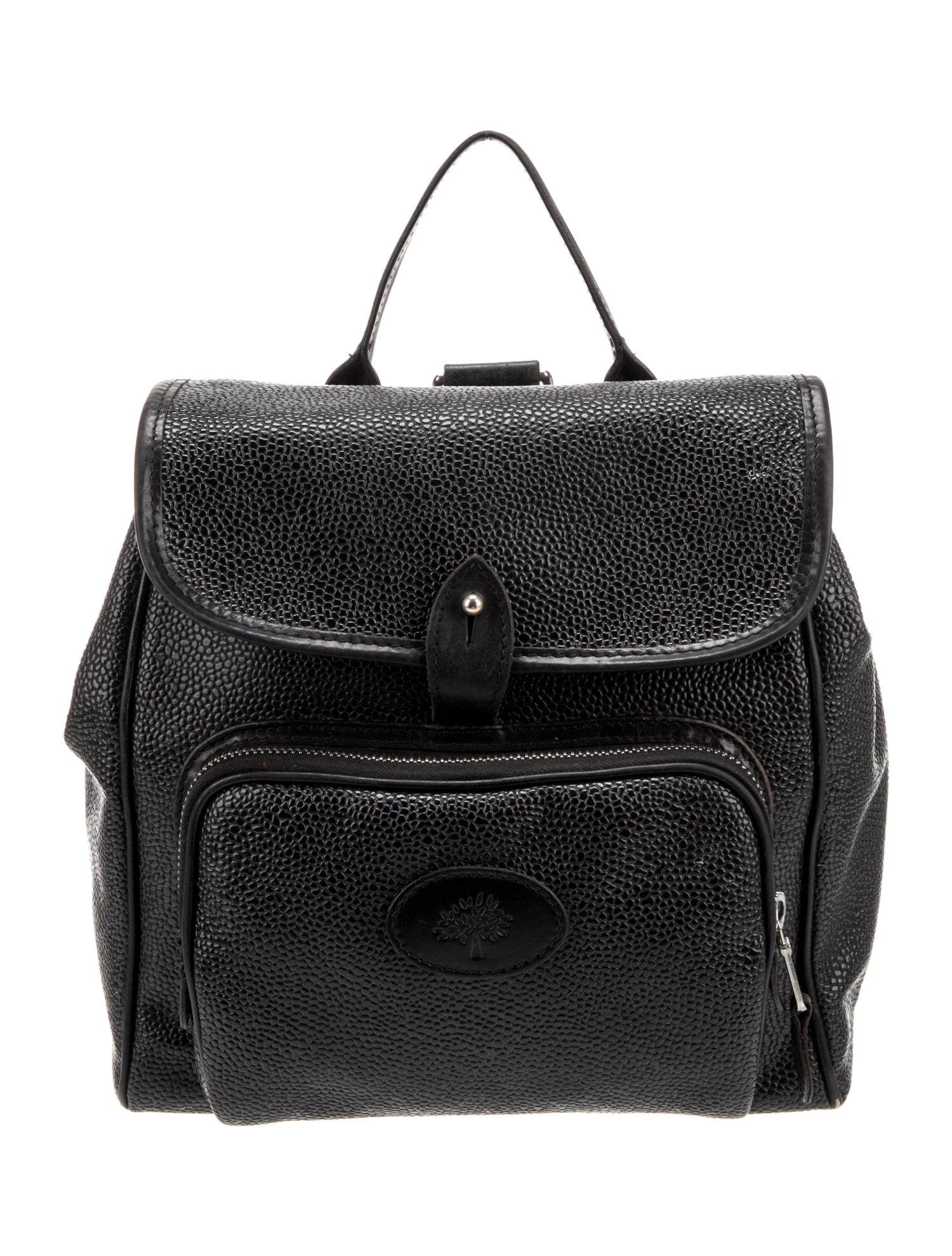 Mulberry Leather Backpack