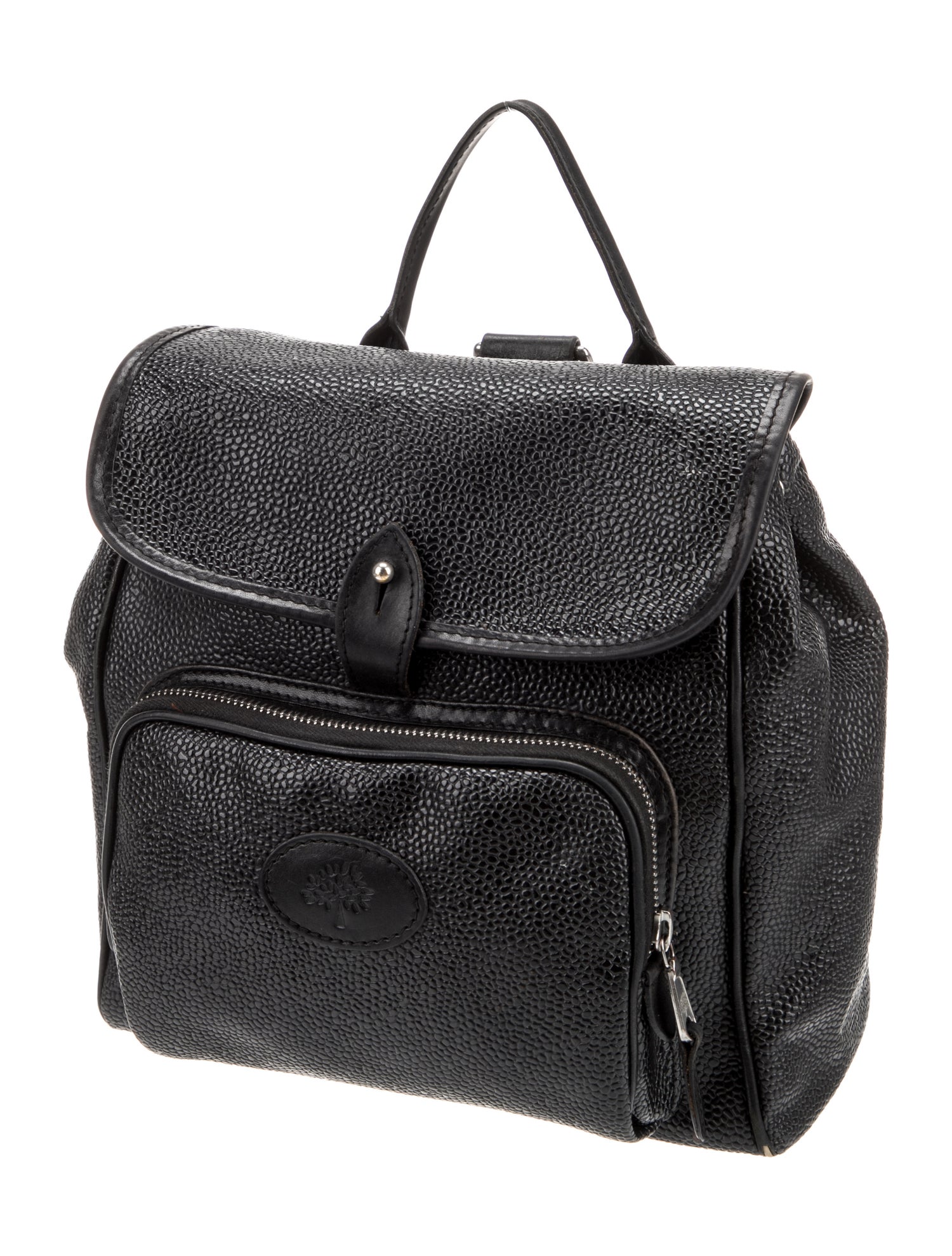 Mulberry Leather Backpack