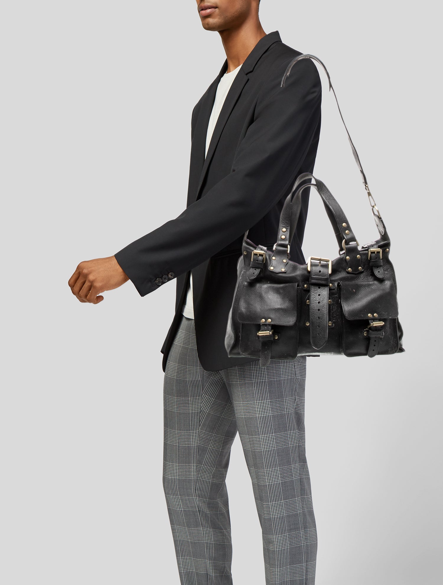 Mulberry Leather Shoulder Bag