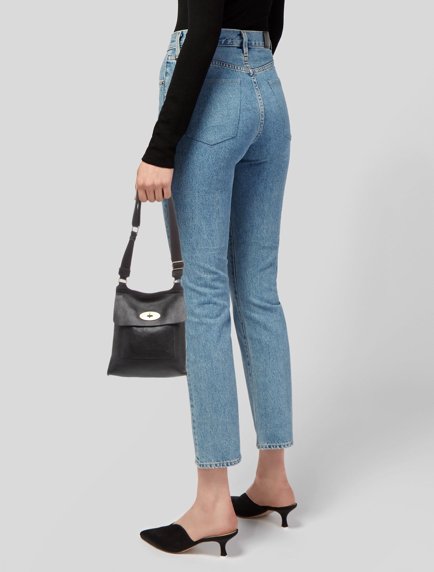 Mulberry Leather Messenger Bag w/ Tags