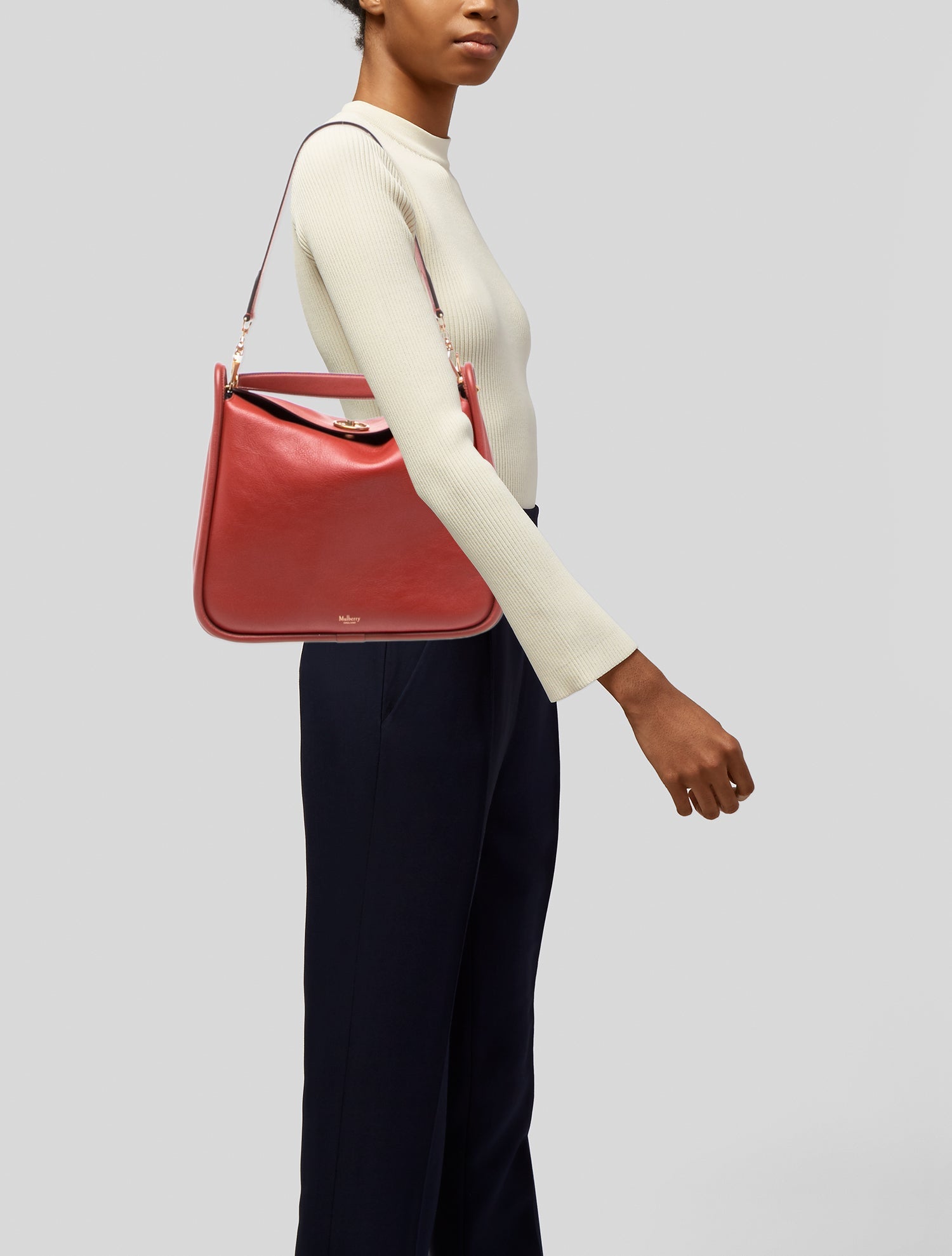 Mulberry Leather Shoulder Bag