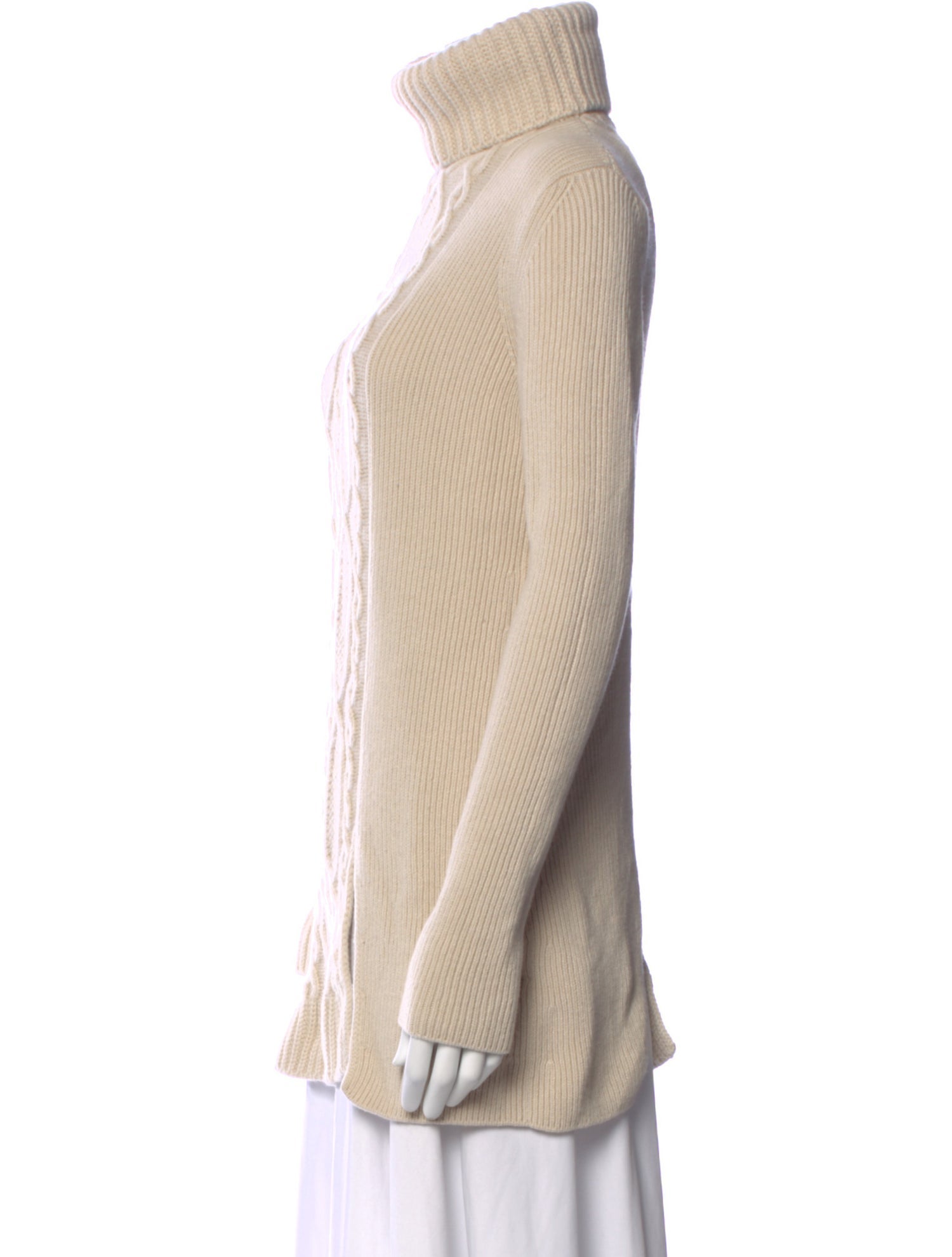 Mulberry Merino Wool Patterned Sweater