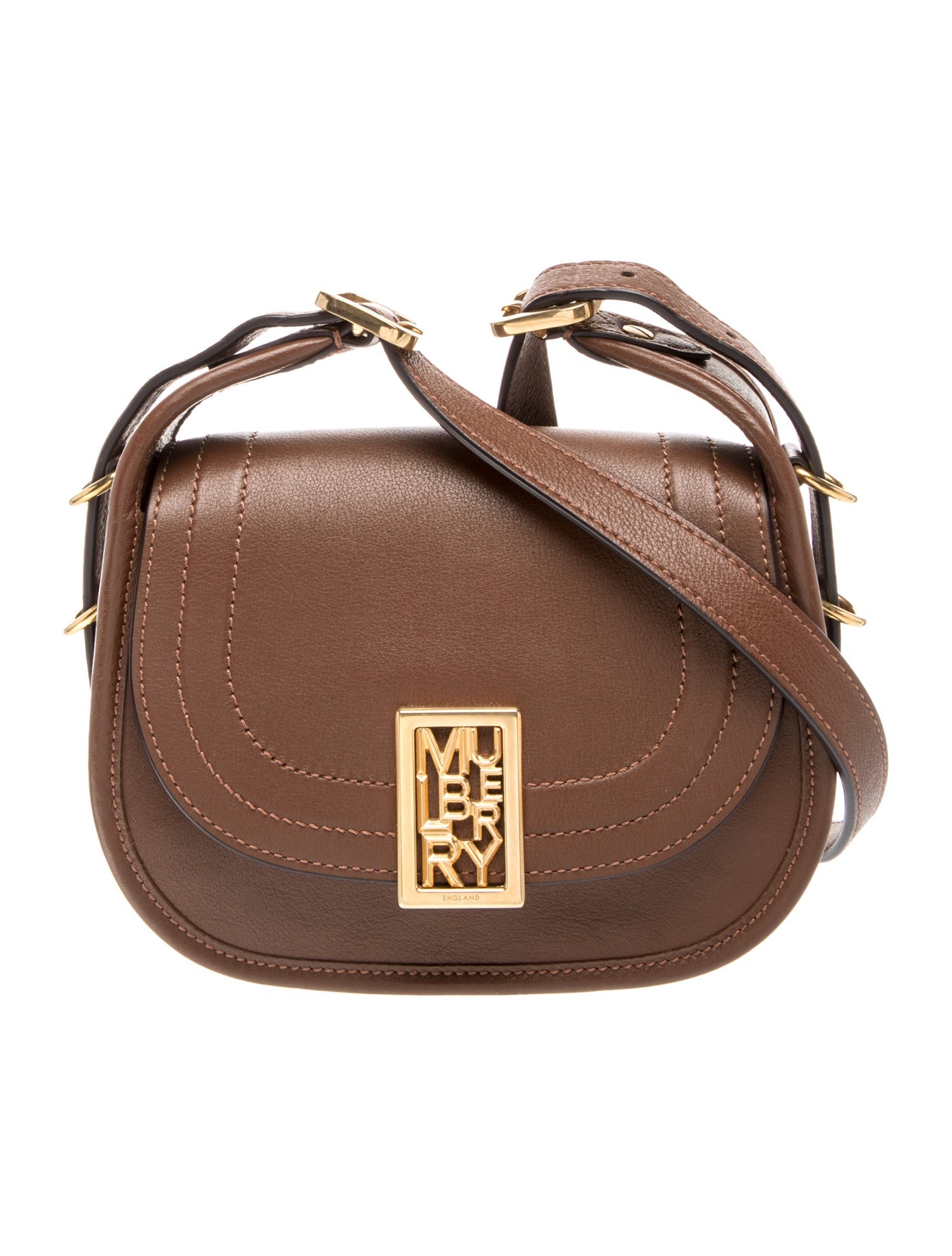 Mulberry Leather Crossbody Bag