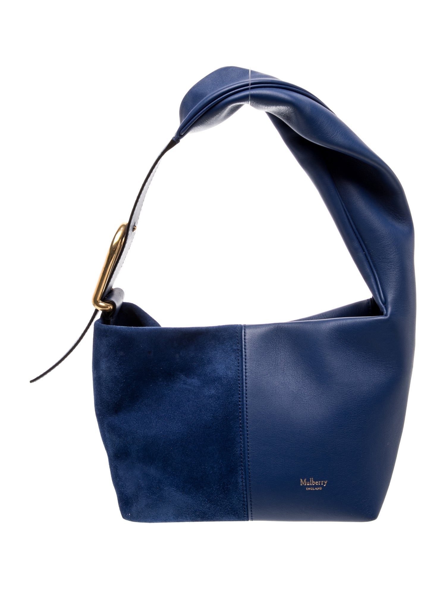 Mulberry Goat Leather Retwist Hobo Bag Small