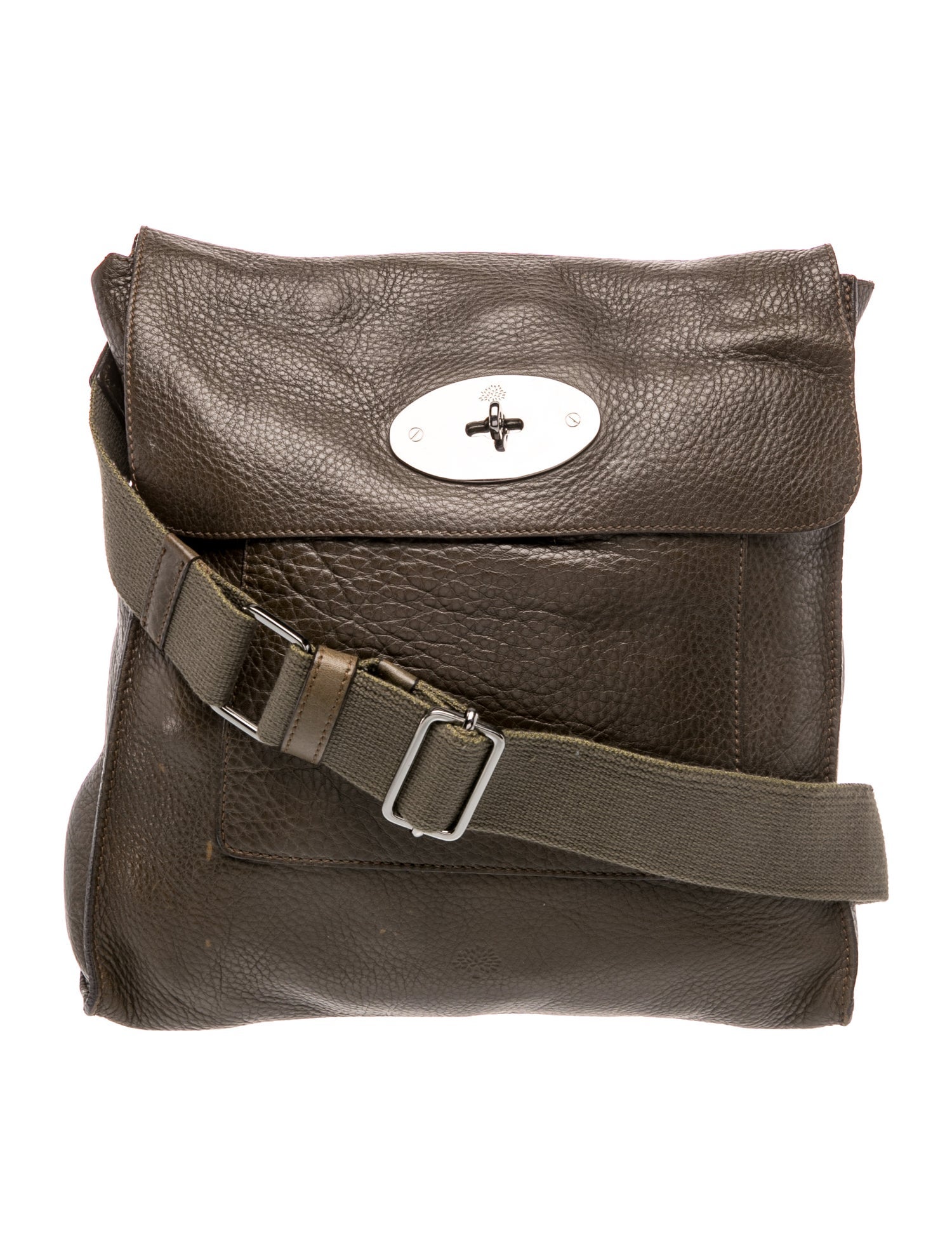 Mulberry Leather Crossbody Bag
