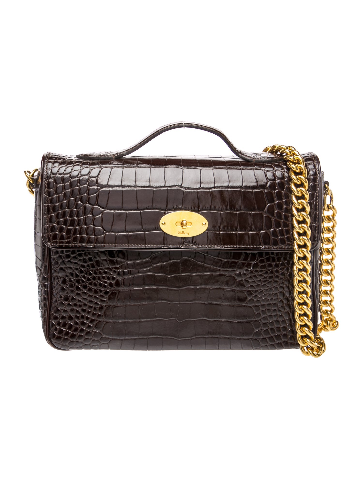 Mulberry Leather Shoulder Bag