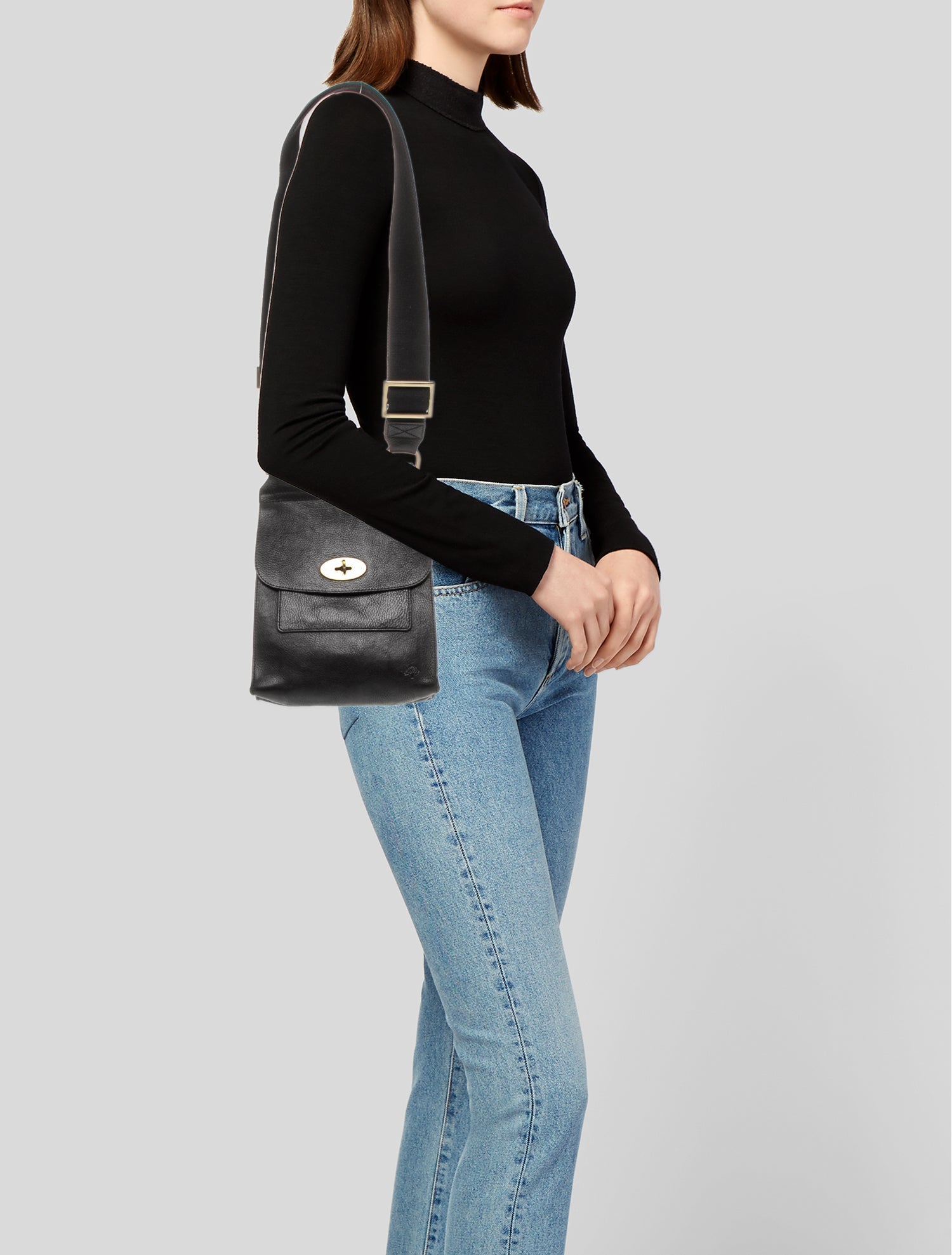 Mulberry Leather Shoulder Bag