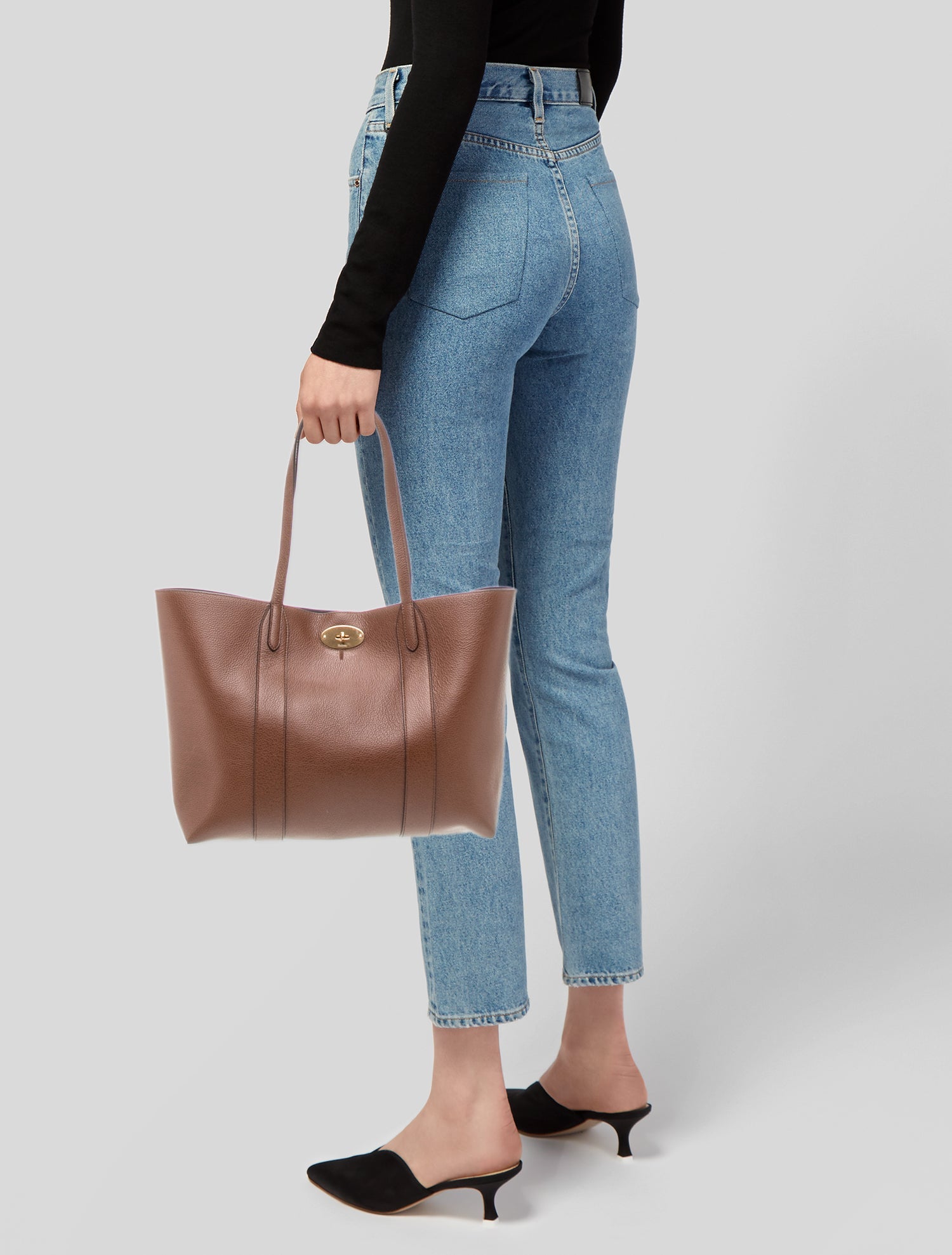 Mulberry Leather Bayswater Tote bag 10