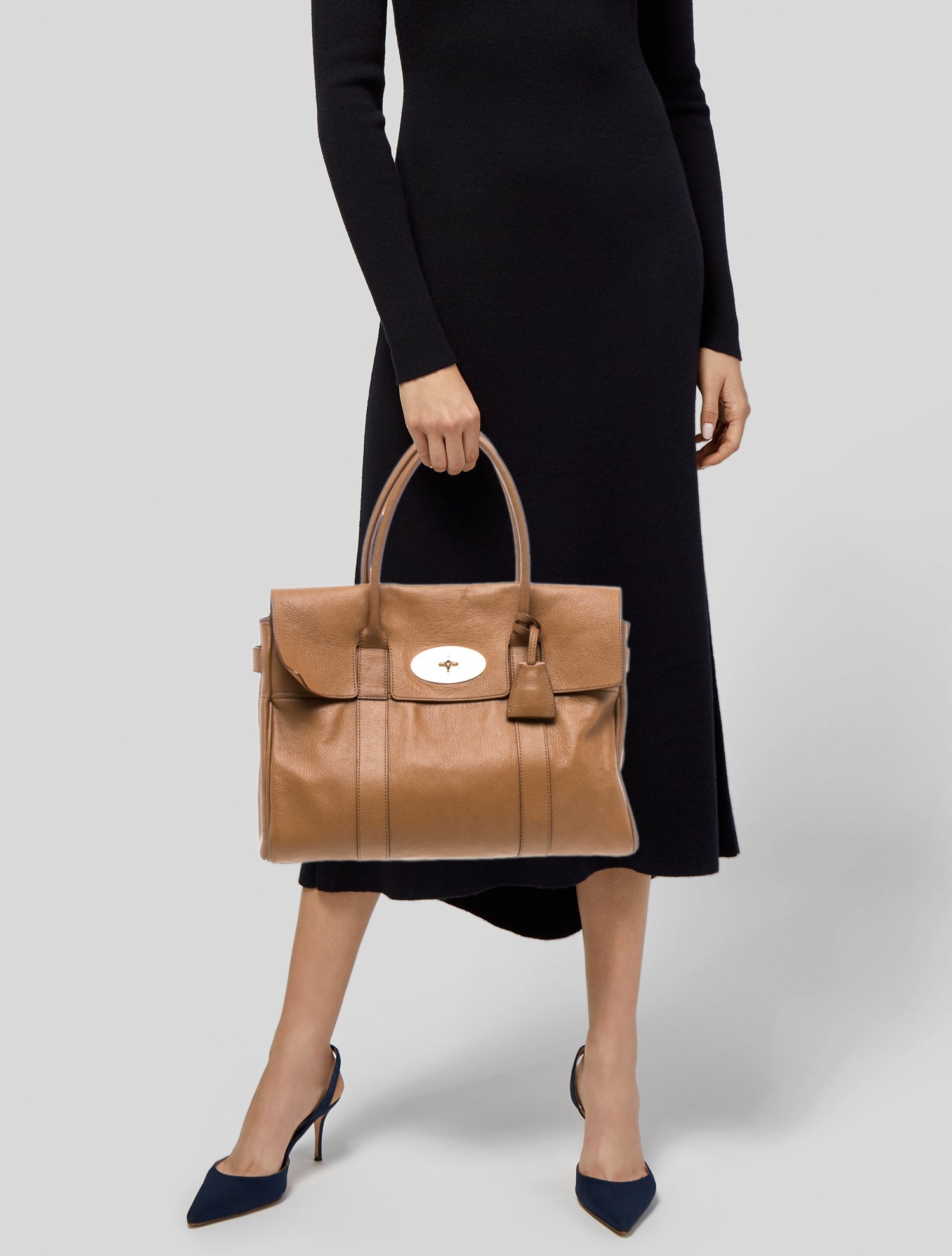 Mulberry Leather Bayswater Heritage Small