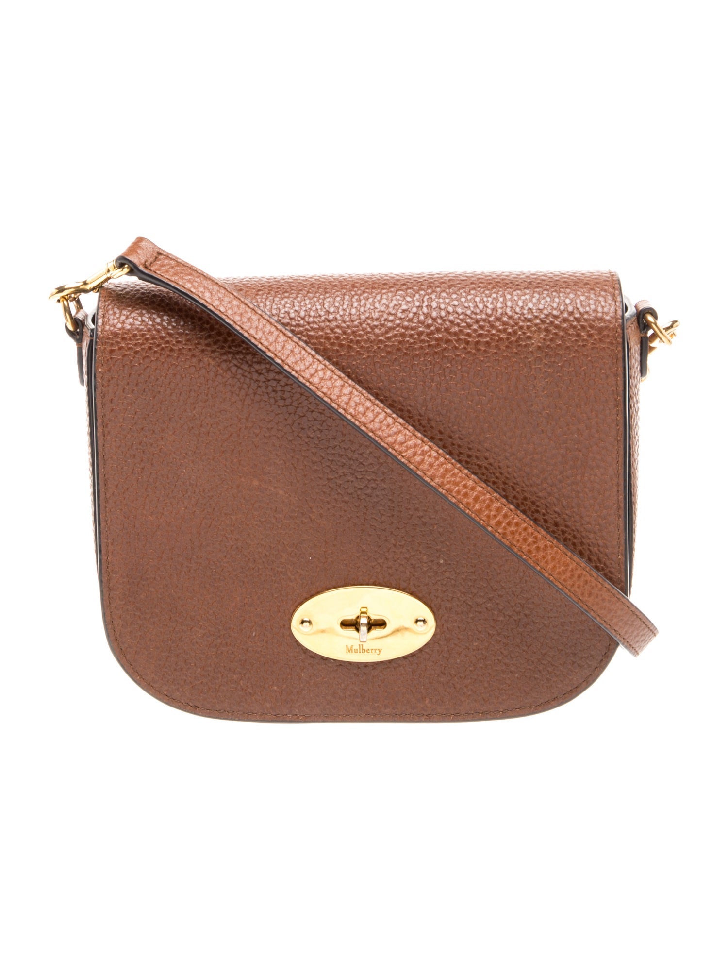 Mulberry Leather Crossbody Bag