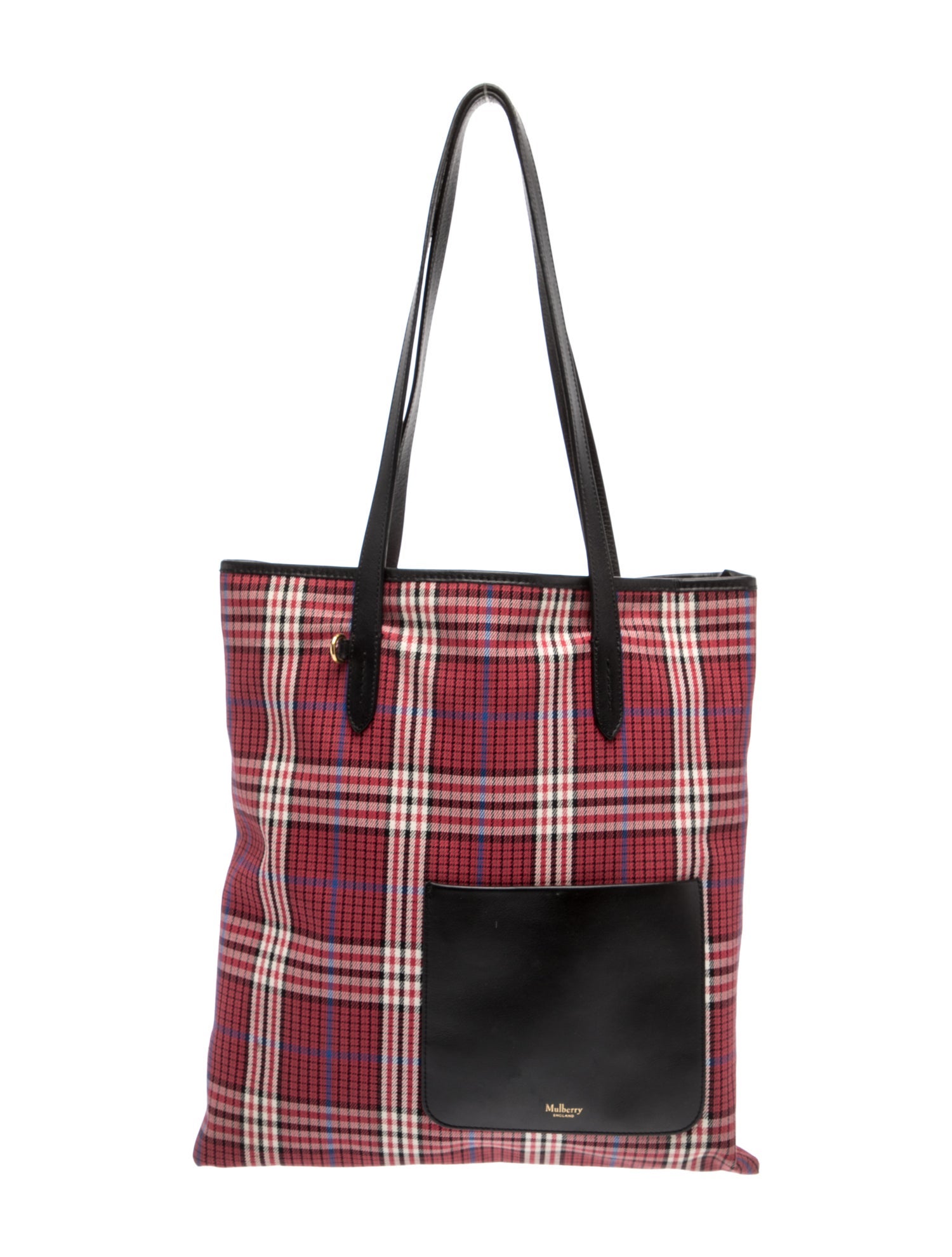 Mulberry Canvas Shoulder Bag