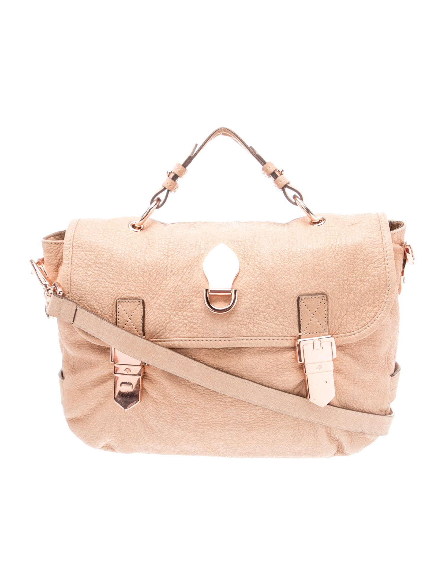 Mulberry Leather Top Handle Bag