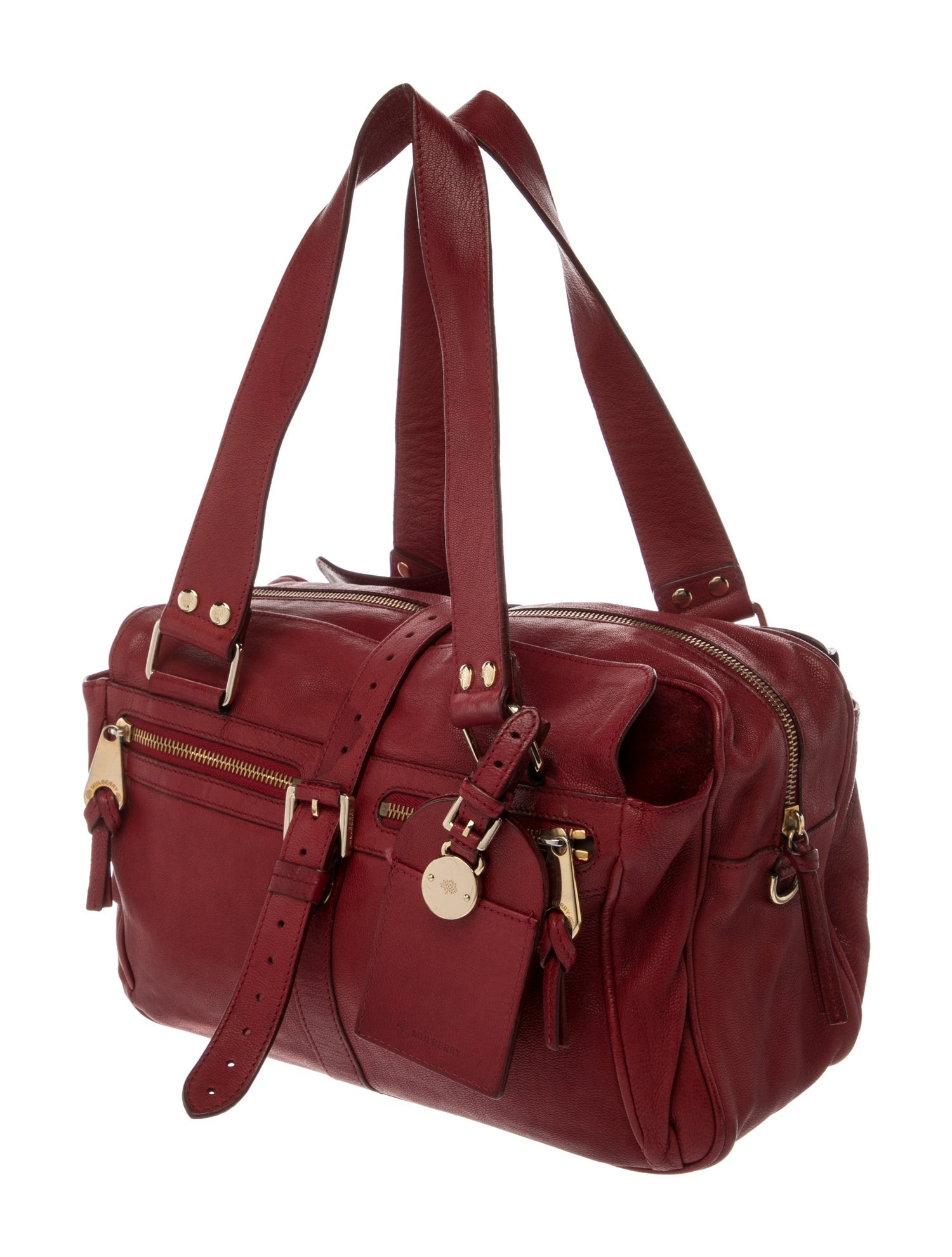 Mulberry Leather Shoulder Bag