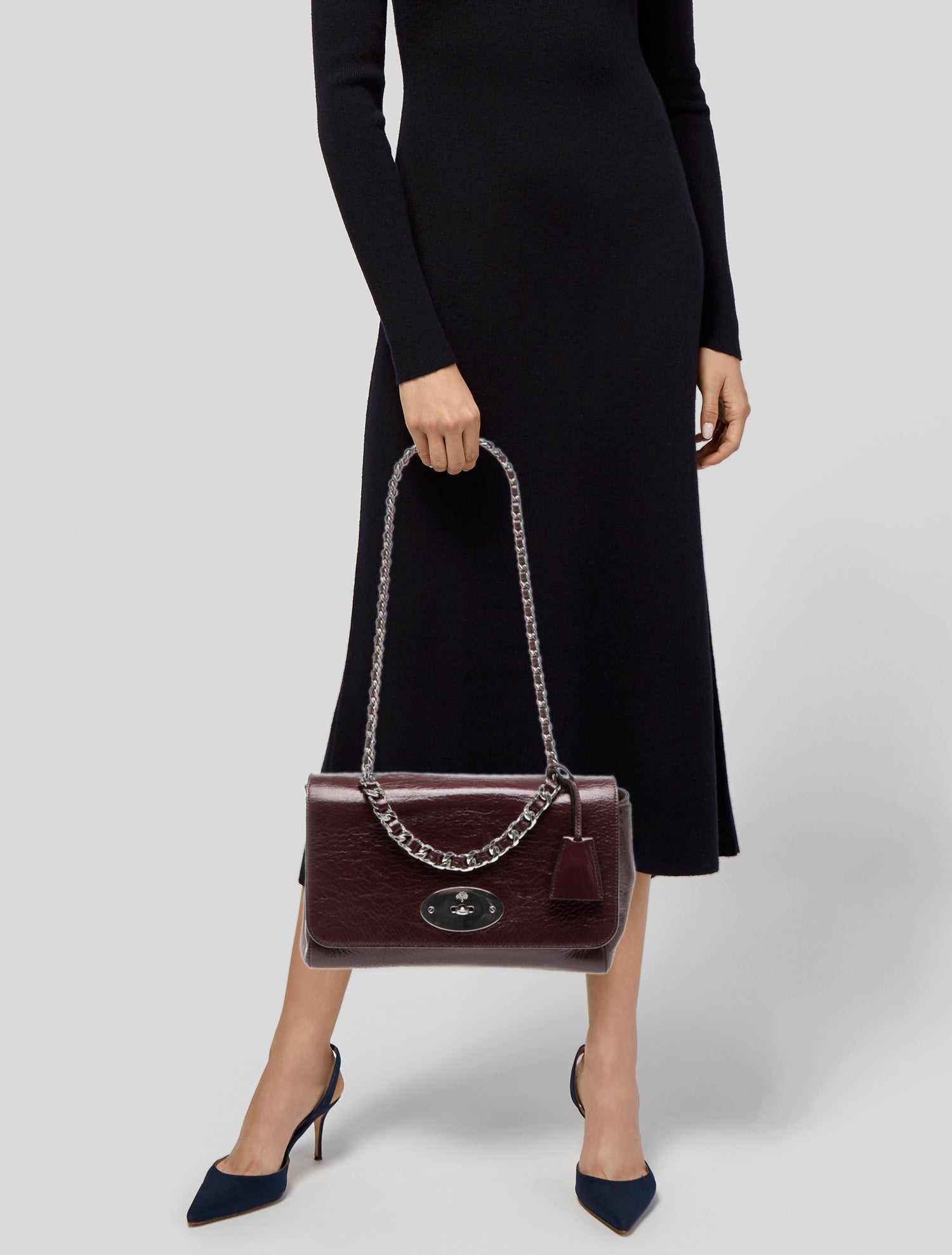 Mulberry Leather Shoulder Bag