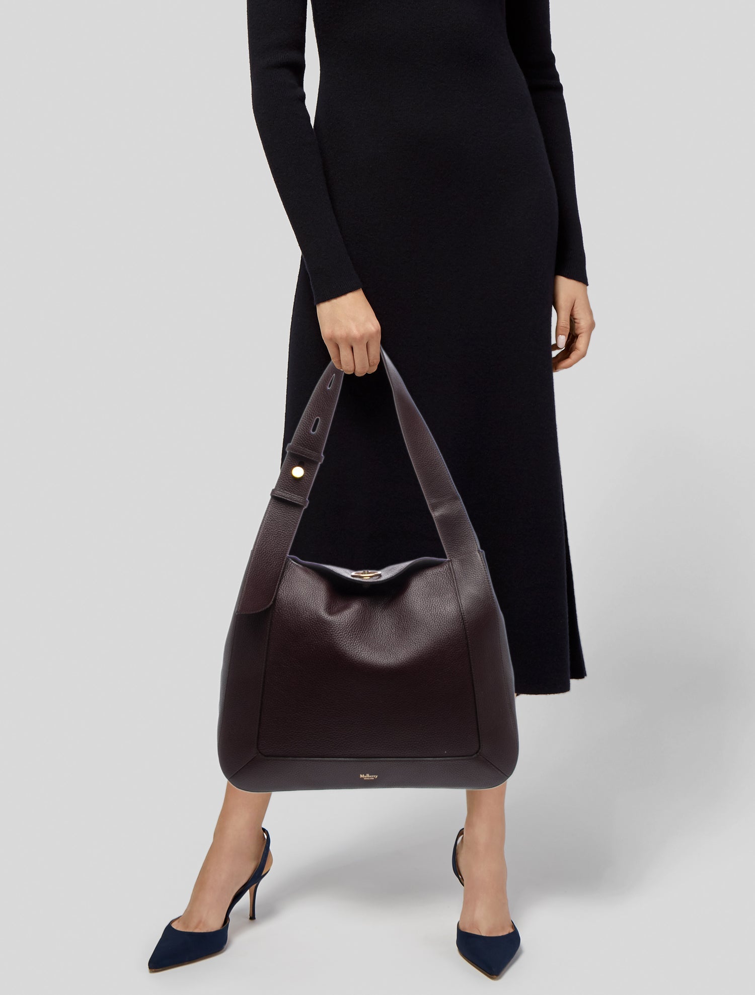 Mulberry Leather Shoulder Bag