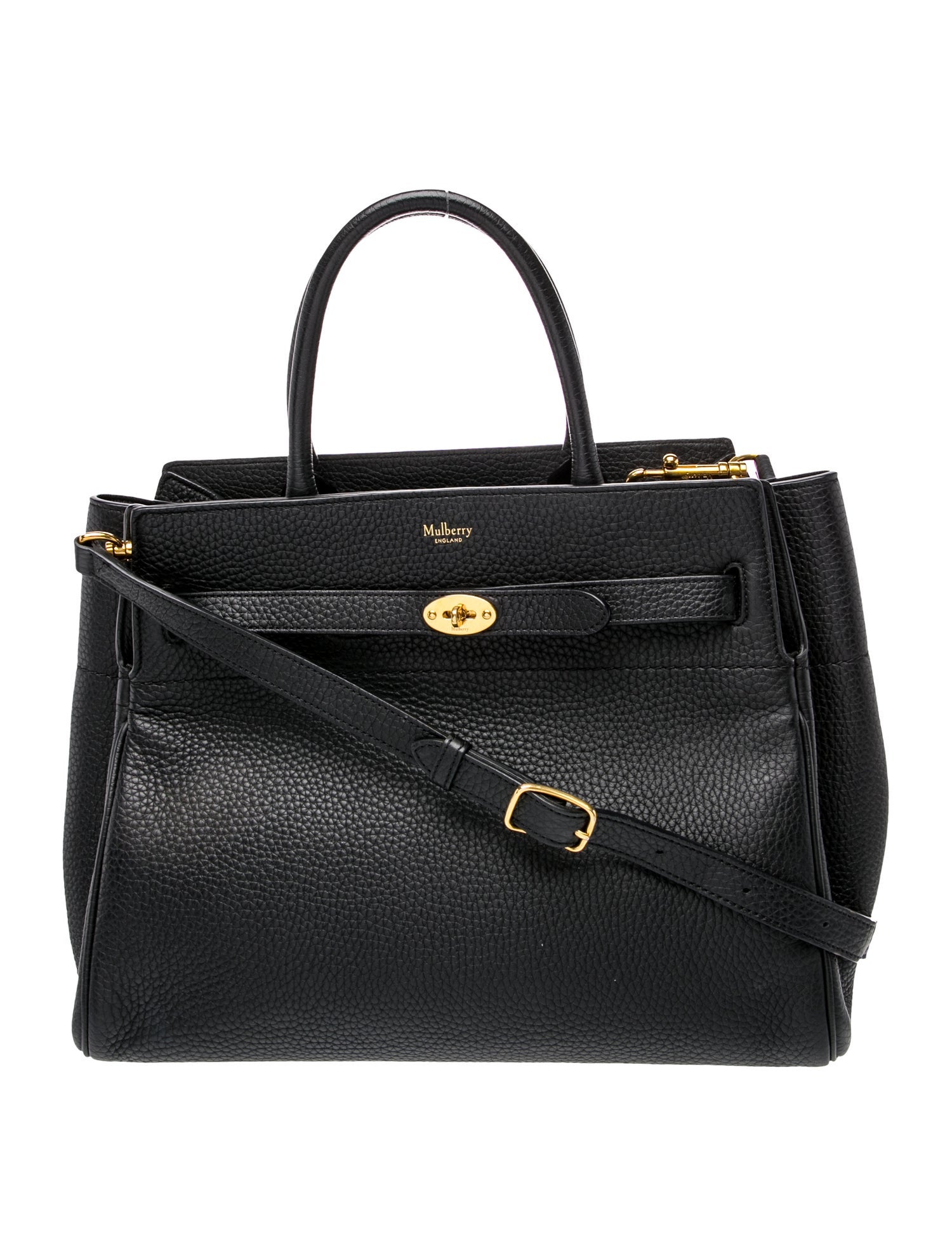 Mulberry Leather Belted Bayswater