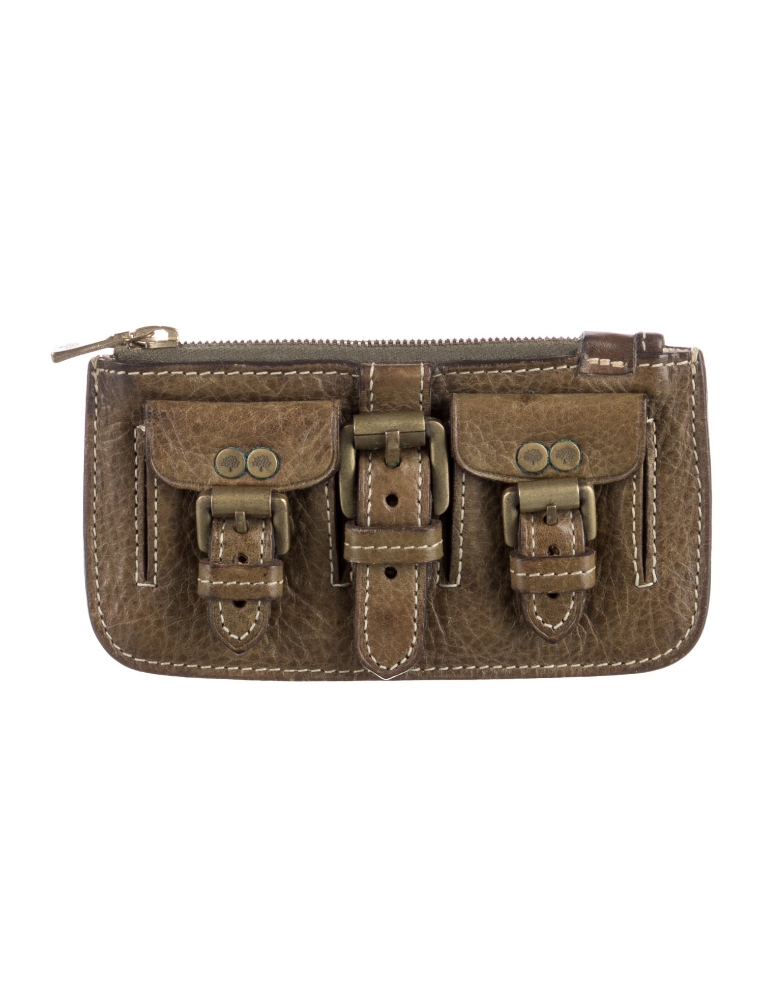 Mulberry Leather Coin Pouch