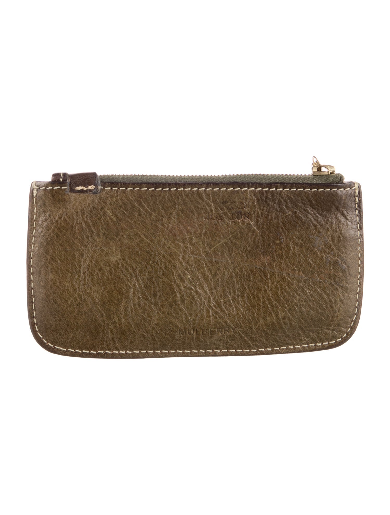 Mulberry Leather Coin Pouch