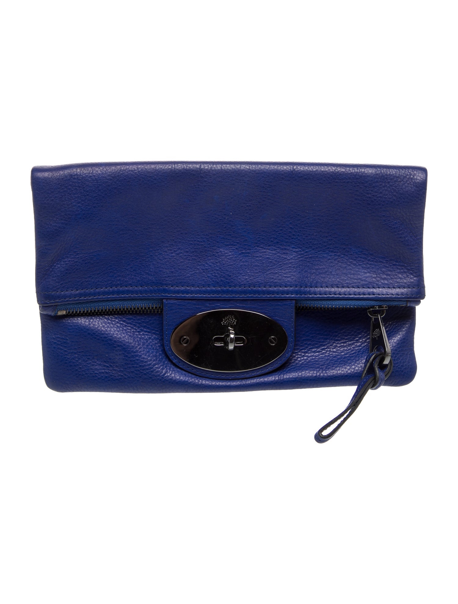 Mulberry Leather Clutch