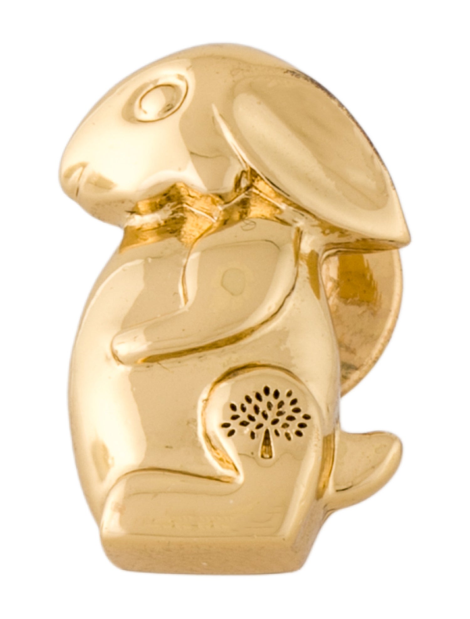 Mulberry Bunny Brooch Pin