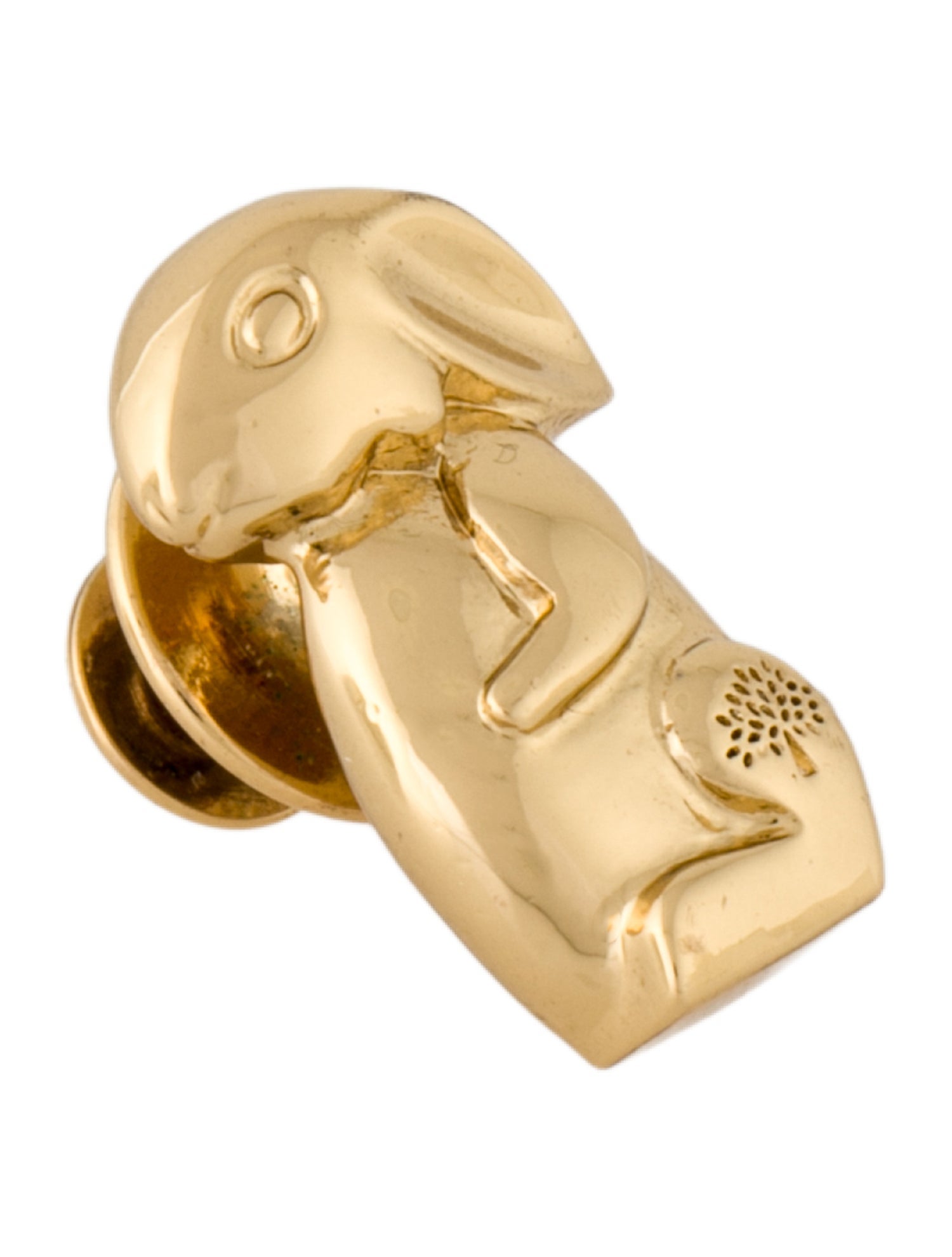 Mulberry Bunny Brooch Pin