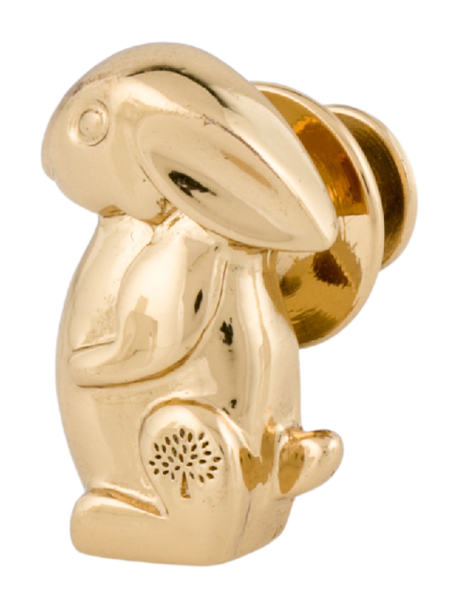 Mulberry Bunny Brooch Pin