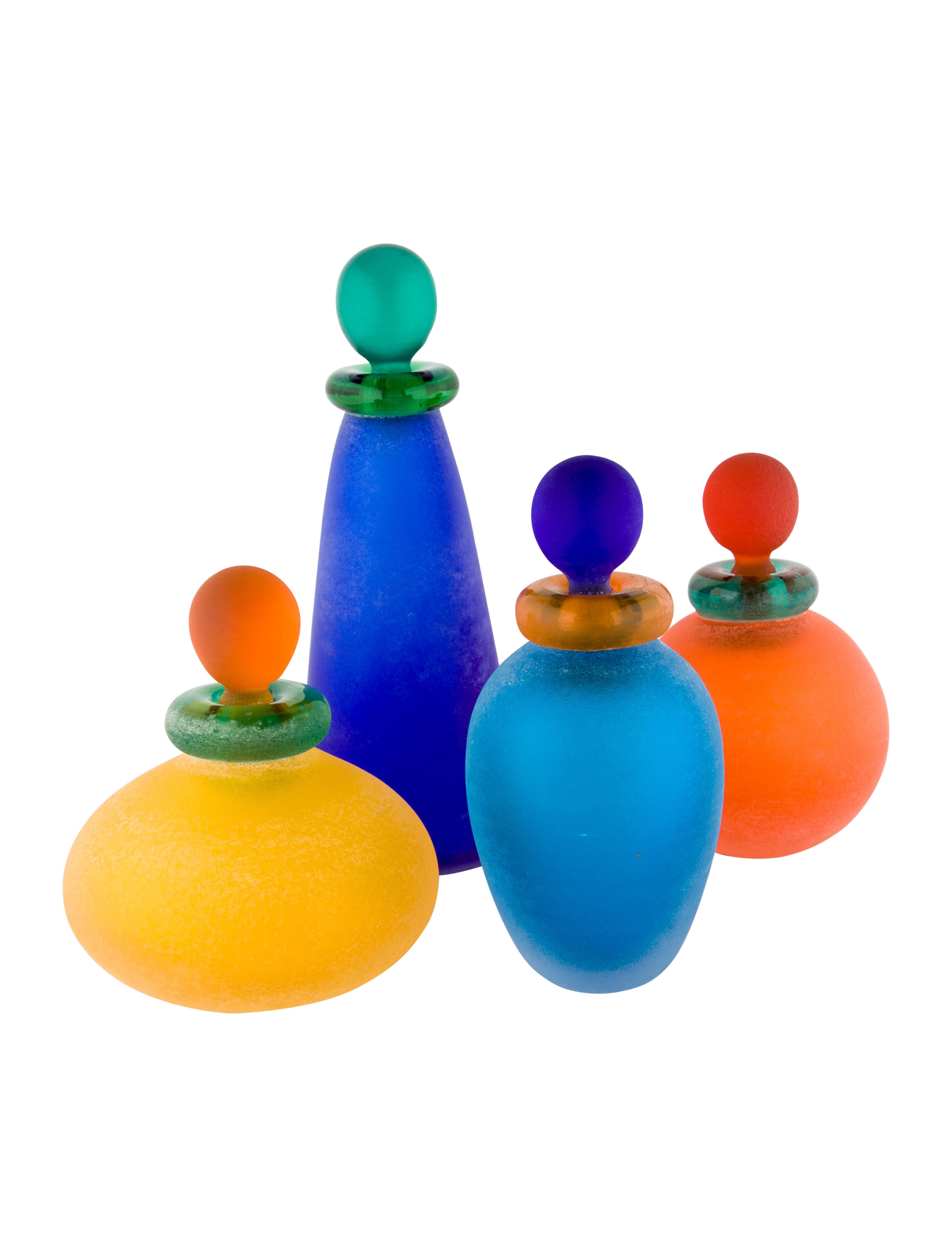 Murano Franco Moretti Vessels - Blue Decorative Accents, Decor