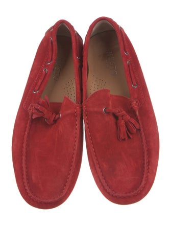 Musto Suede Tassel Accents Moccasins