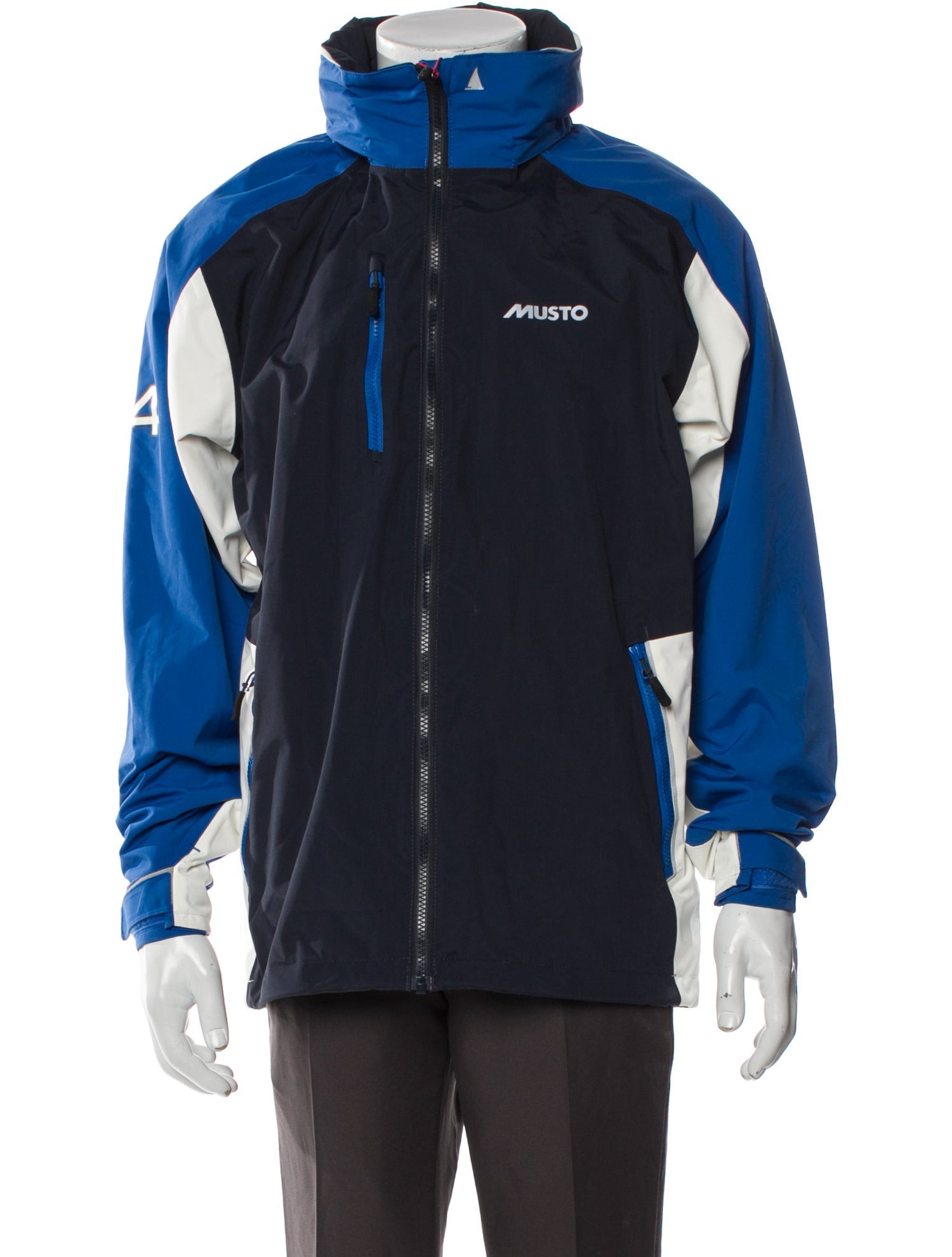 Musto Colorblock Pattern Windbreaker