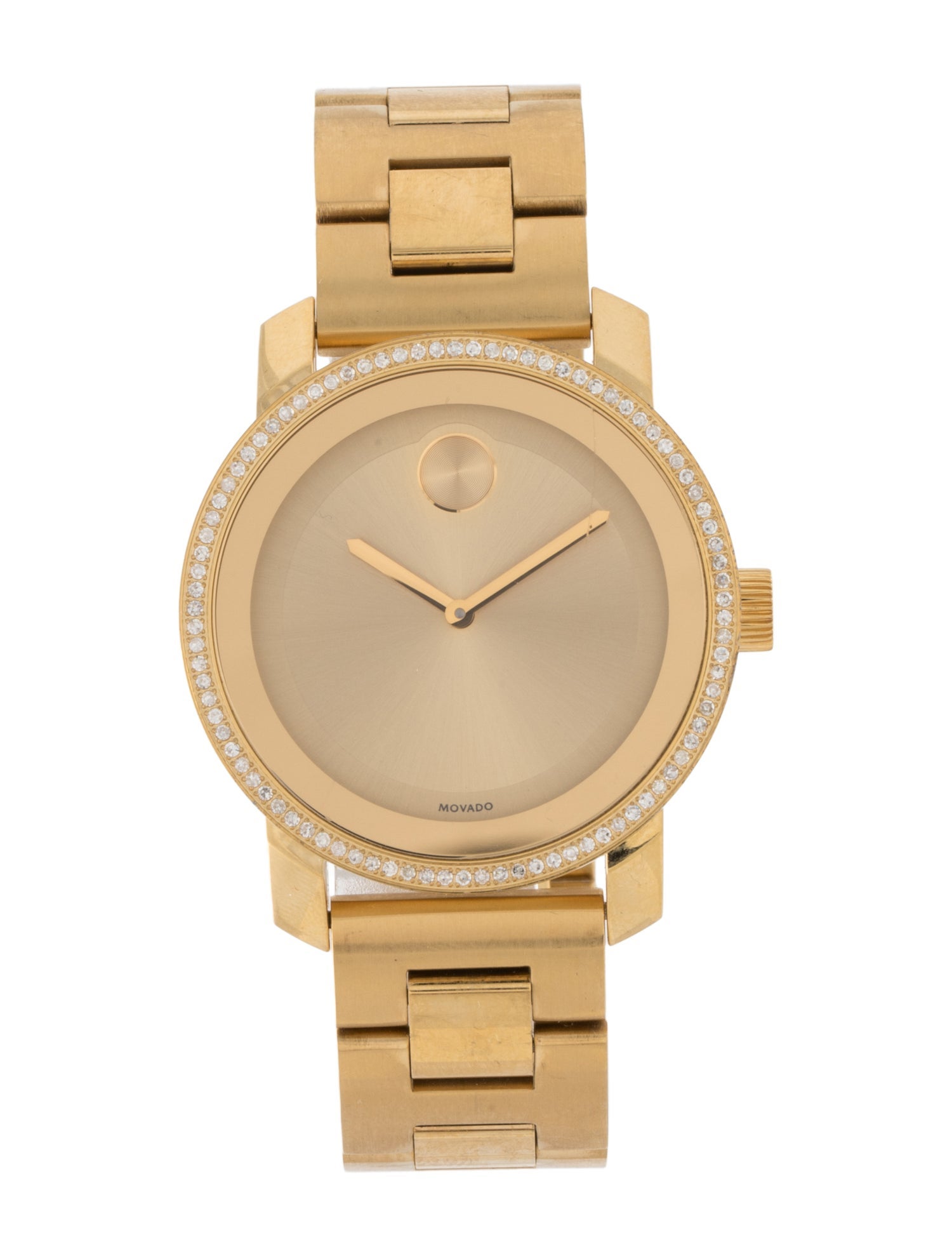 Movado Bold Diamond Bezel Watch