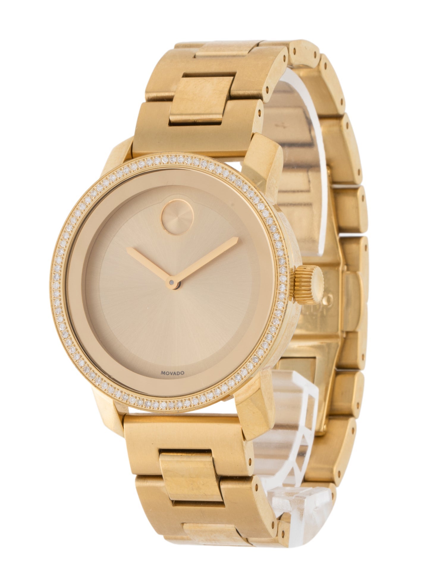 Movado Bold Diamond Bezel Watch
