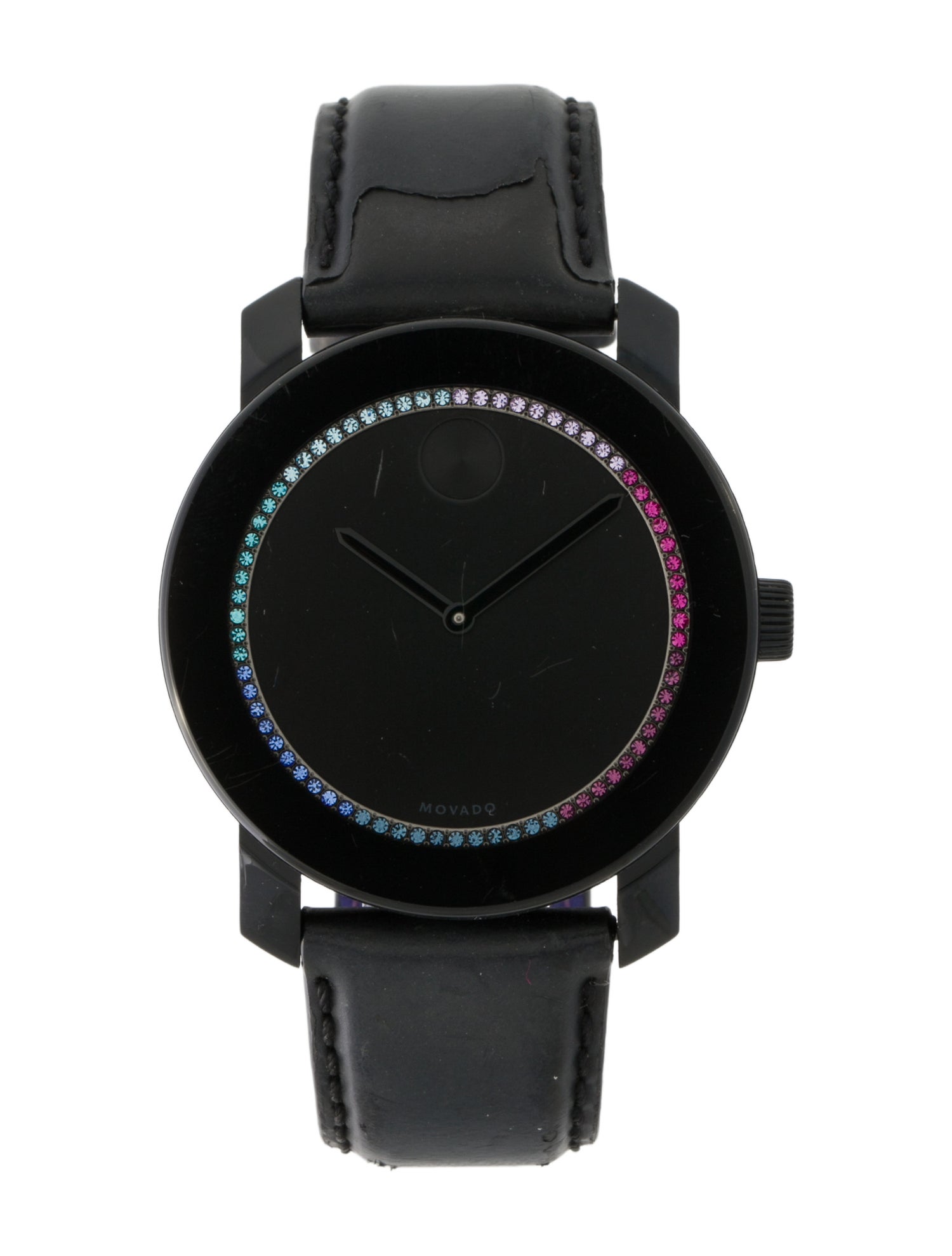 Movado Bold Rainbow Crystal Watch