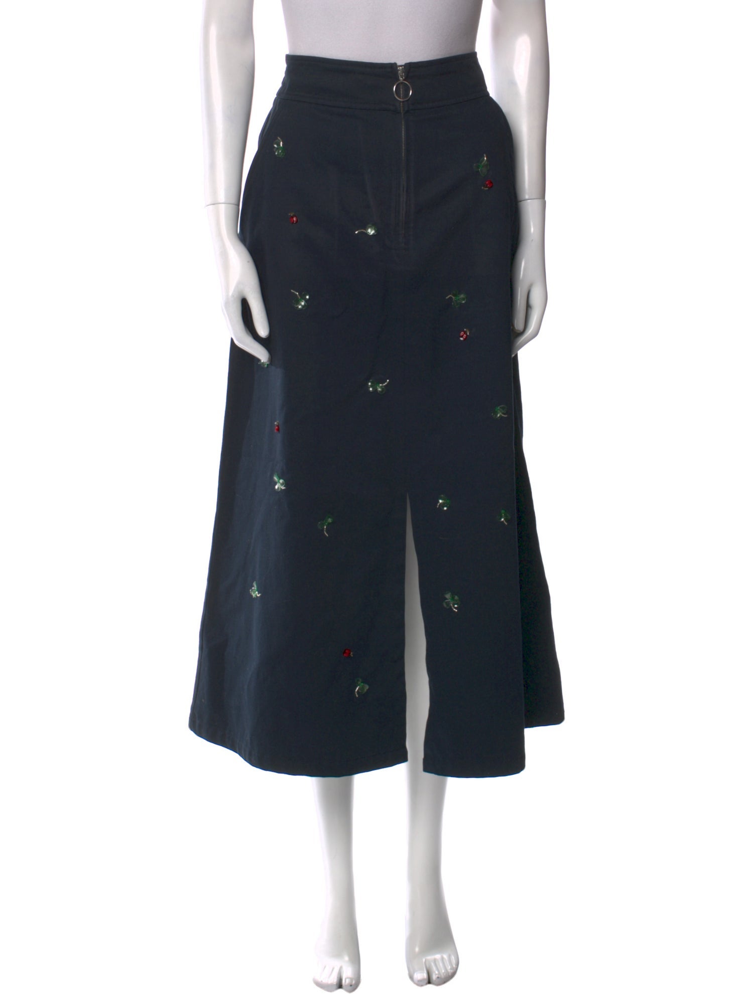 Muveil Midi Length Skirt