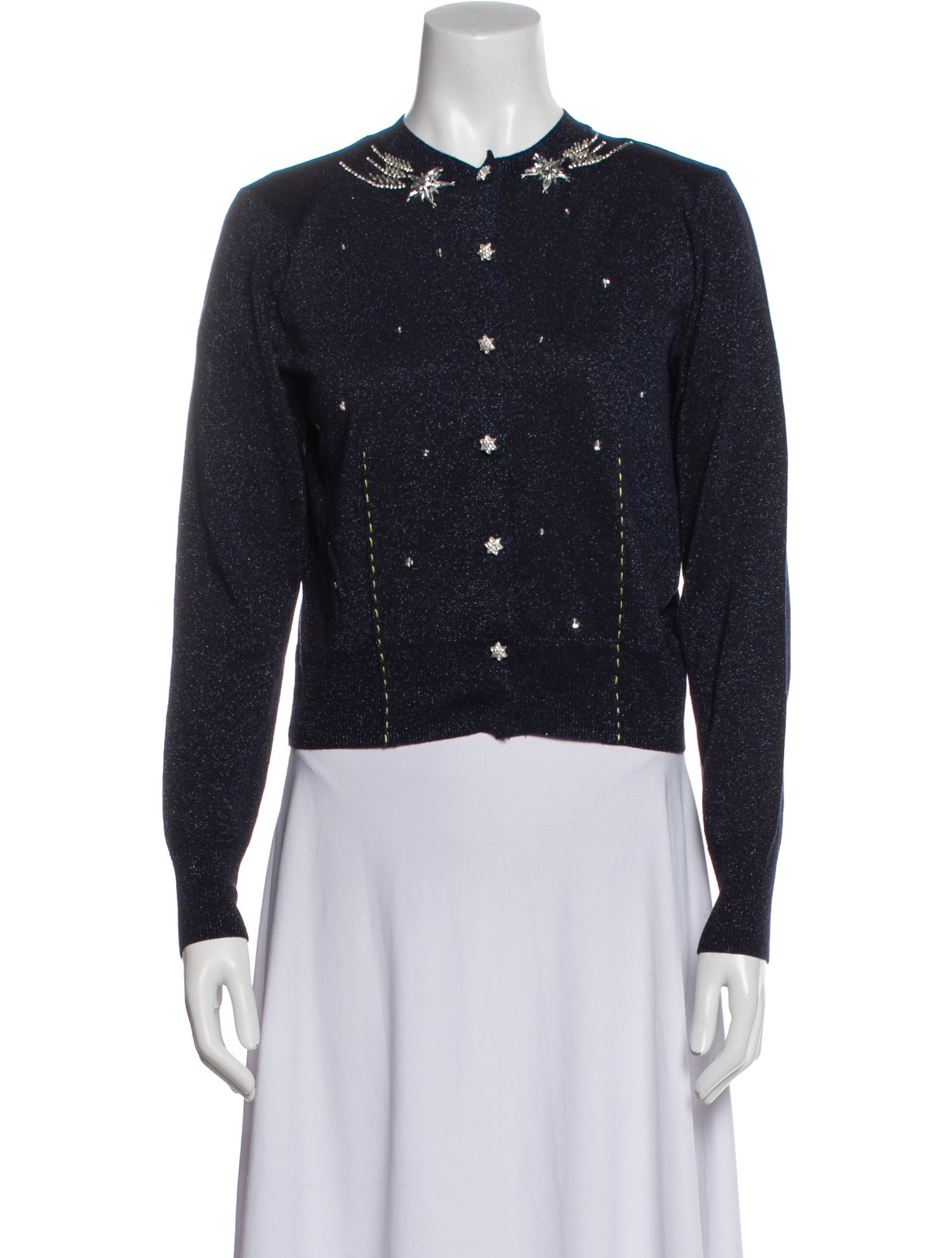 Muveil Tweed Pattern Evening Jacket