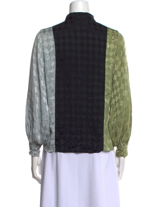 Michaele Vollbracht Silk Printed Sweatshirt