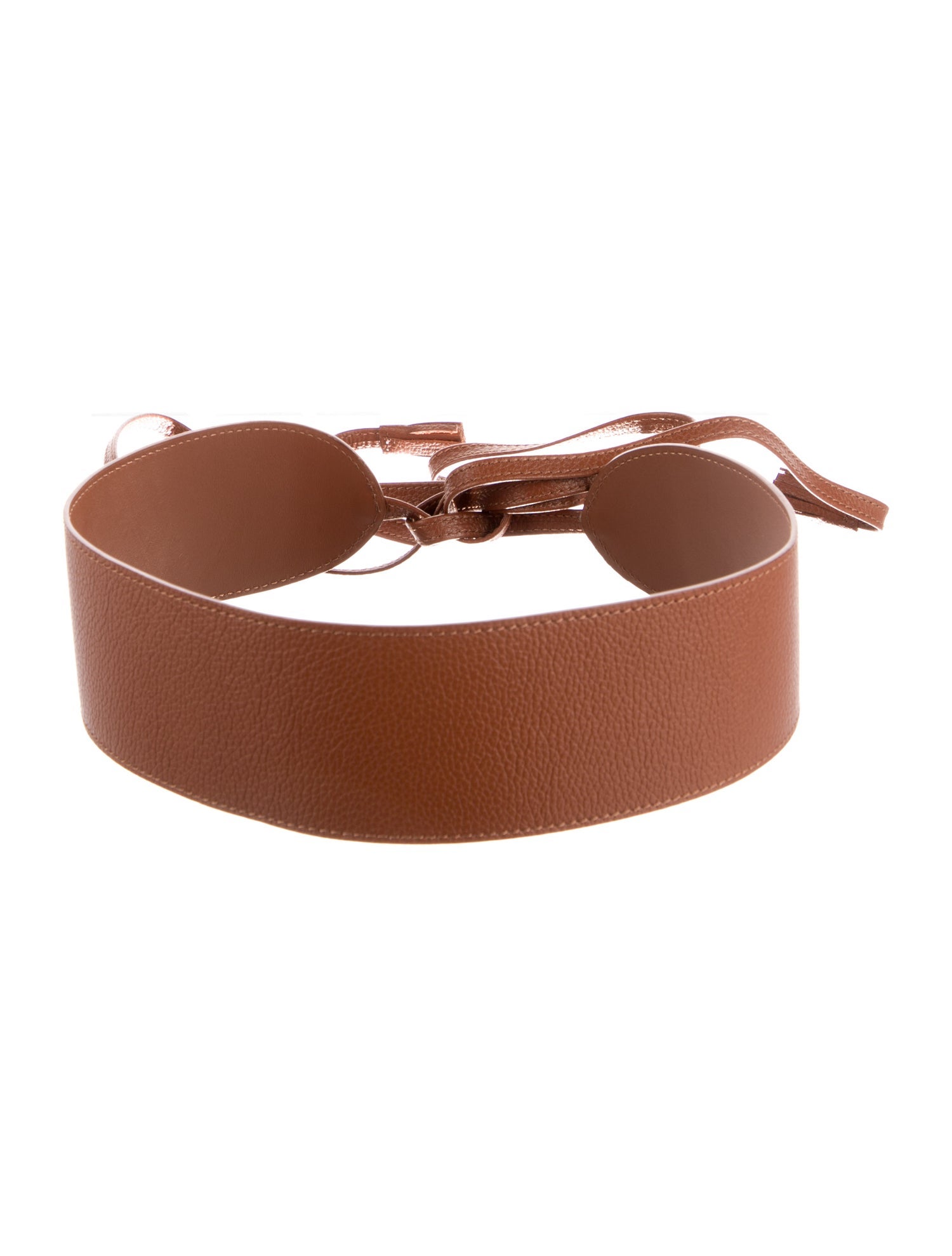 Maison Vaincourt Leather Waist Belt
