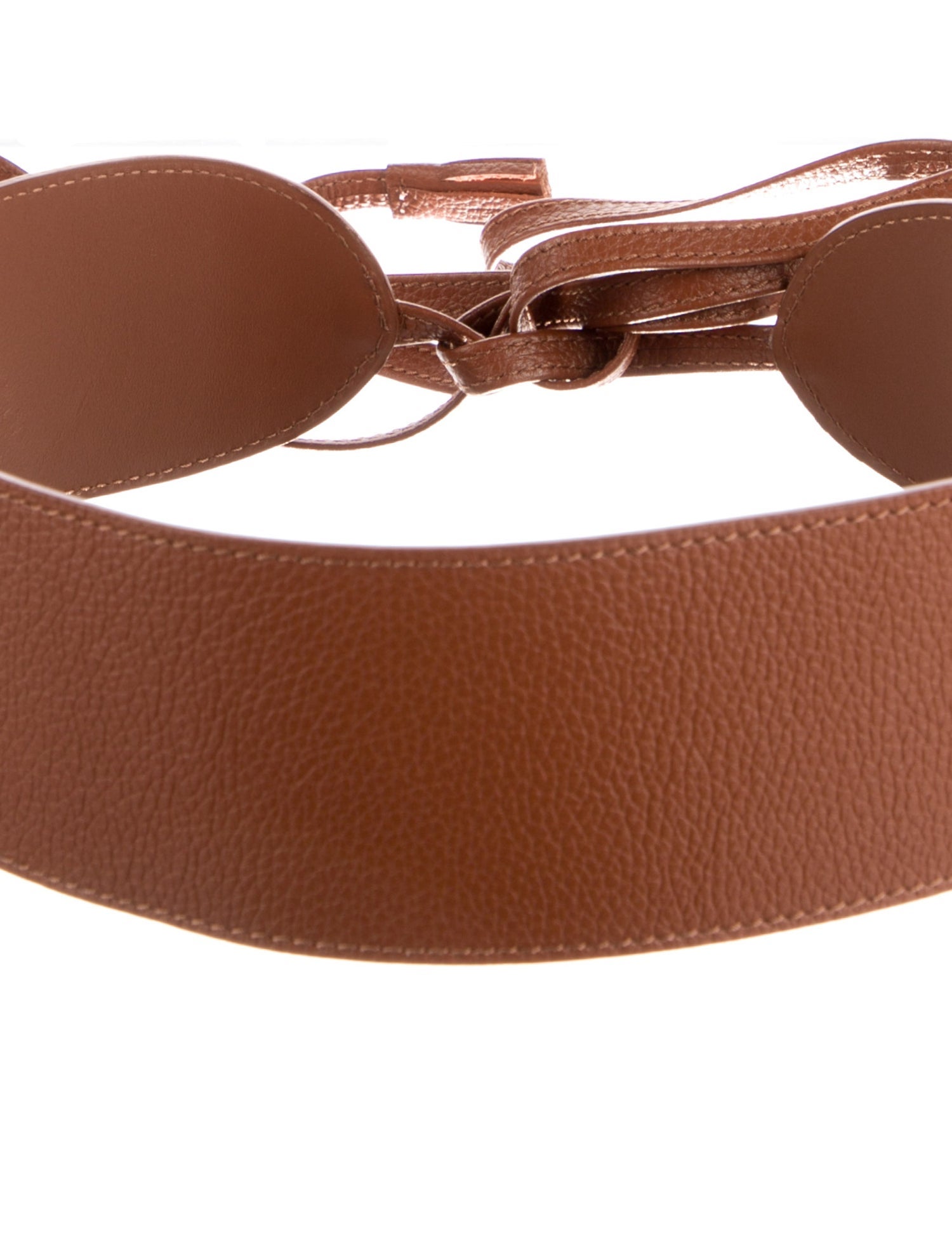 Maison Vaincourt Leather Waist Belt