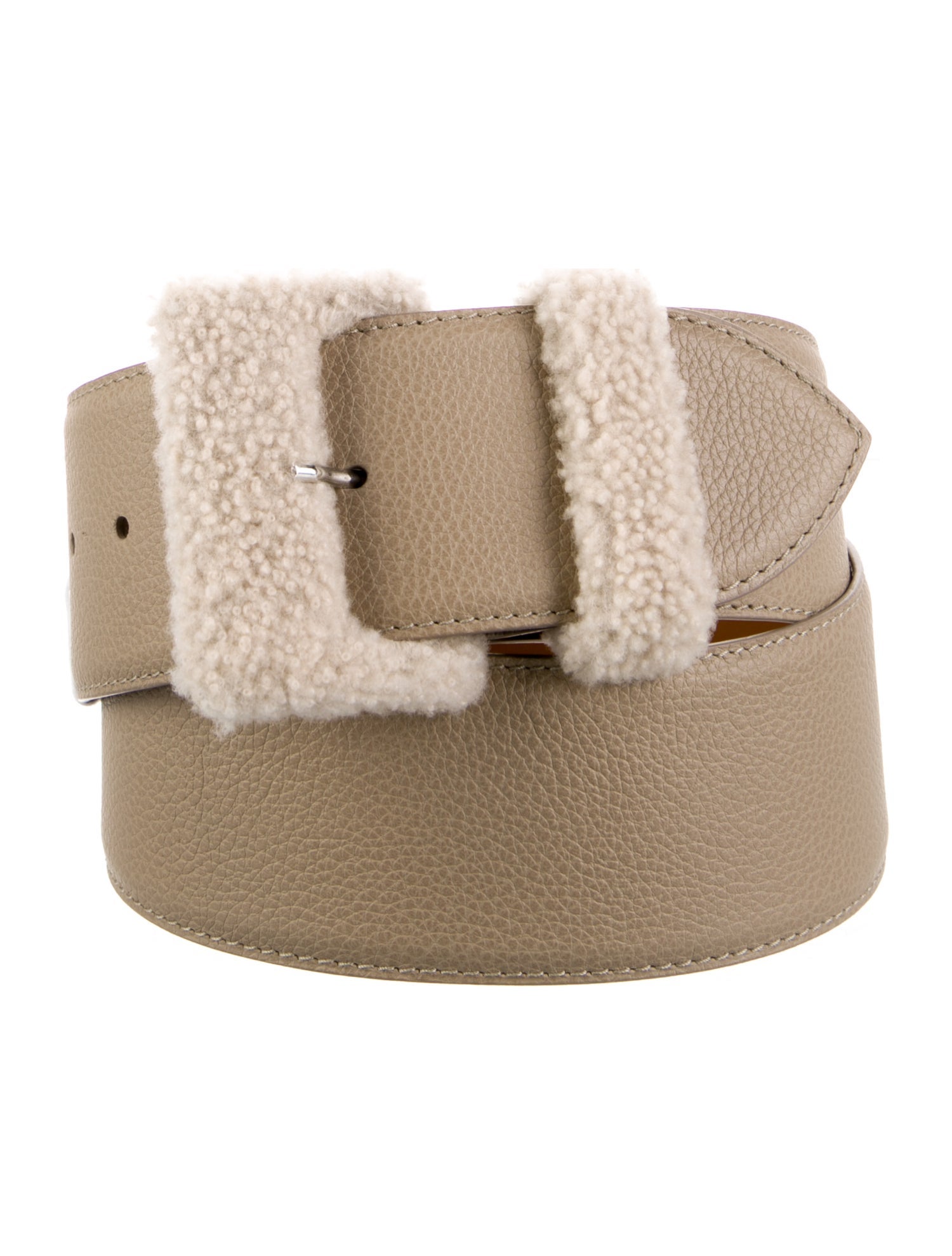 Maison Vaincourt Wide Leather Belt w/ Tags